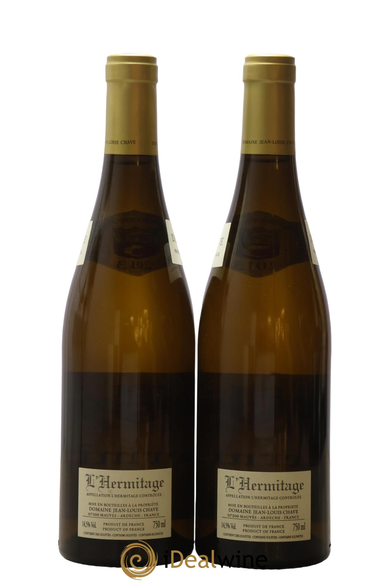 Hermitage Jean-Louis Chave 2013 - Posten von 2 Flaschen - 1