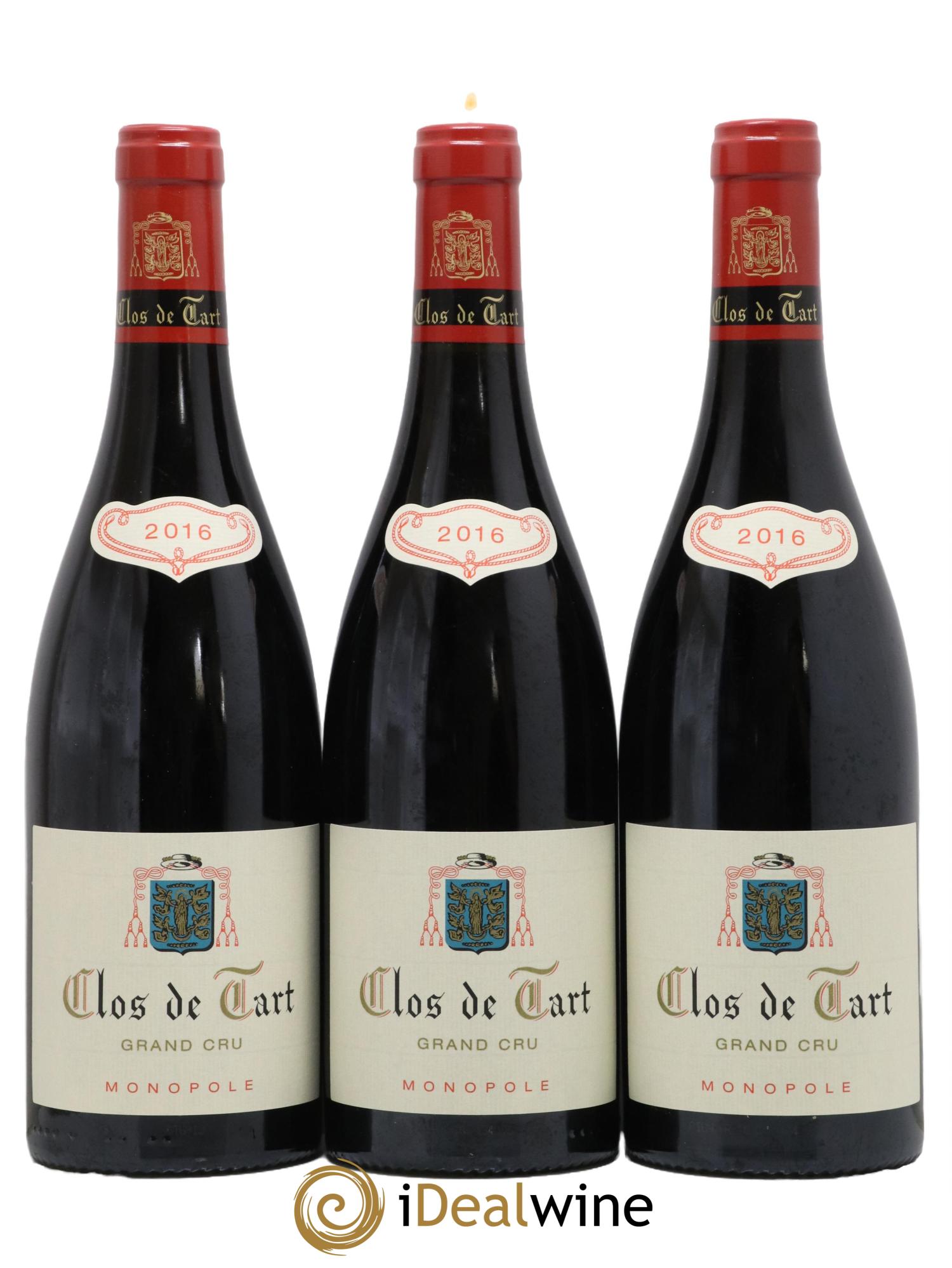 Clos de Tart Grand Cru Clos de Tart 2016 - Lot de 3 bouteilles - 0