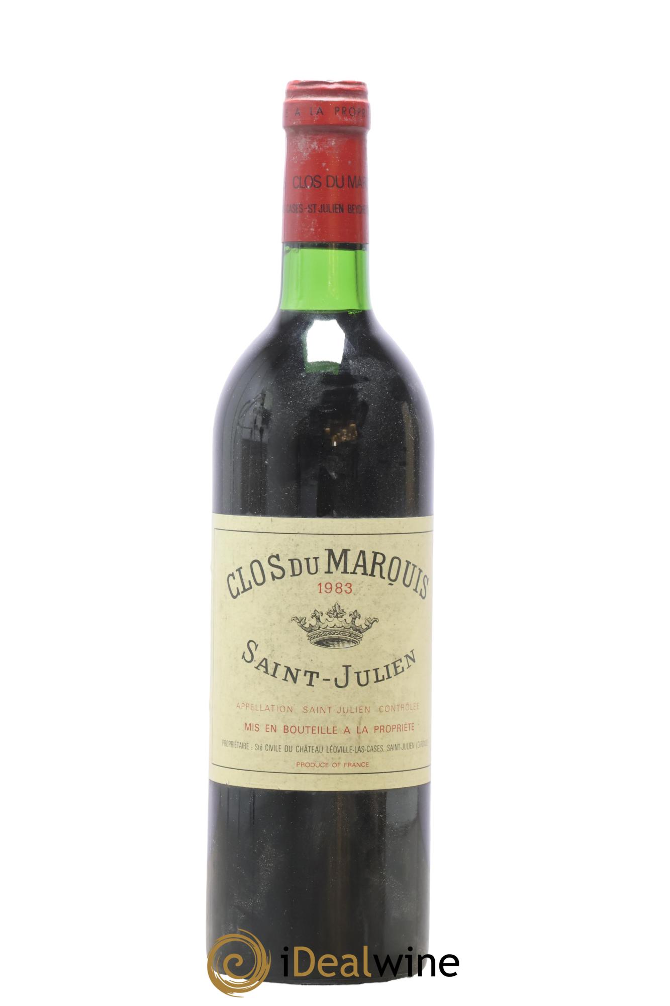 Clos du Marquis 1983 - Lot de 1 bouteille - 0