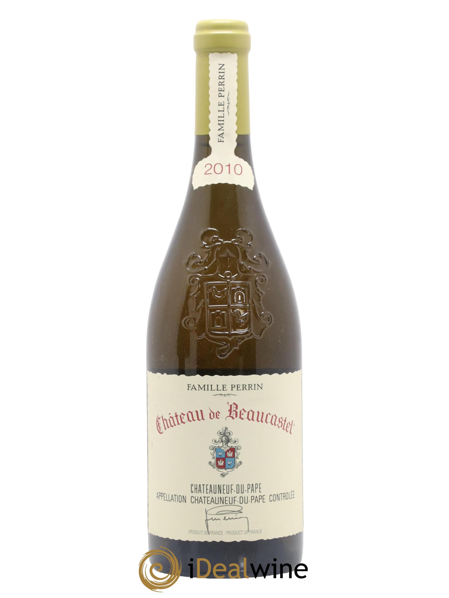 Châteauneuf-du-Pape Château de Beaucastel Famille Perrin 2010 - Posten von 1 Flasche - 0