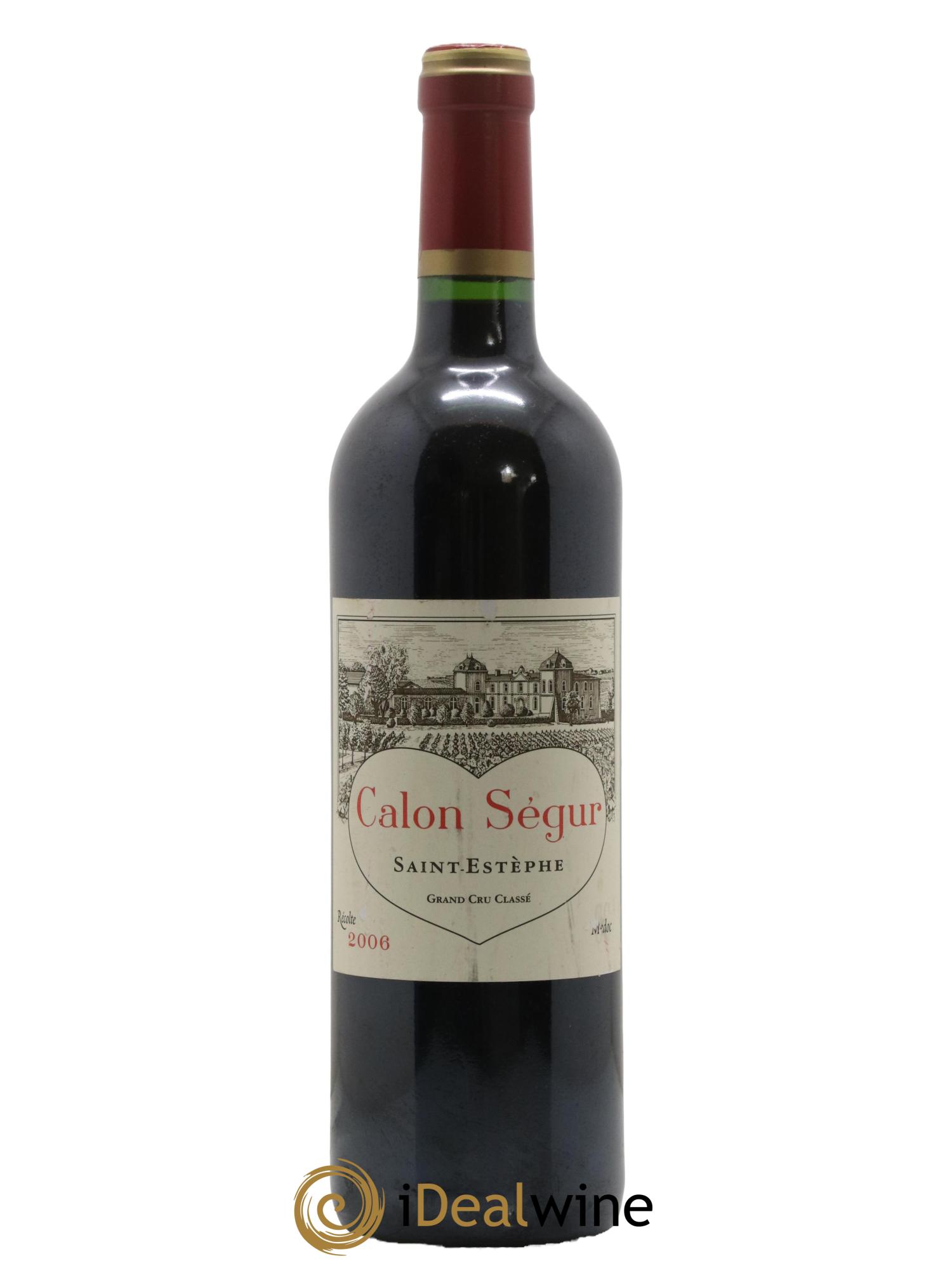 Château Calon Ségur 3ème Grand Cru Classé 2006 - Lot de 1 bouteille - 0