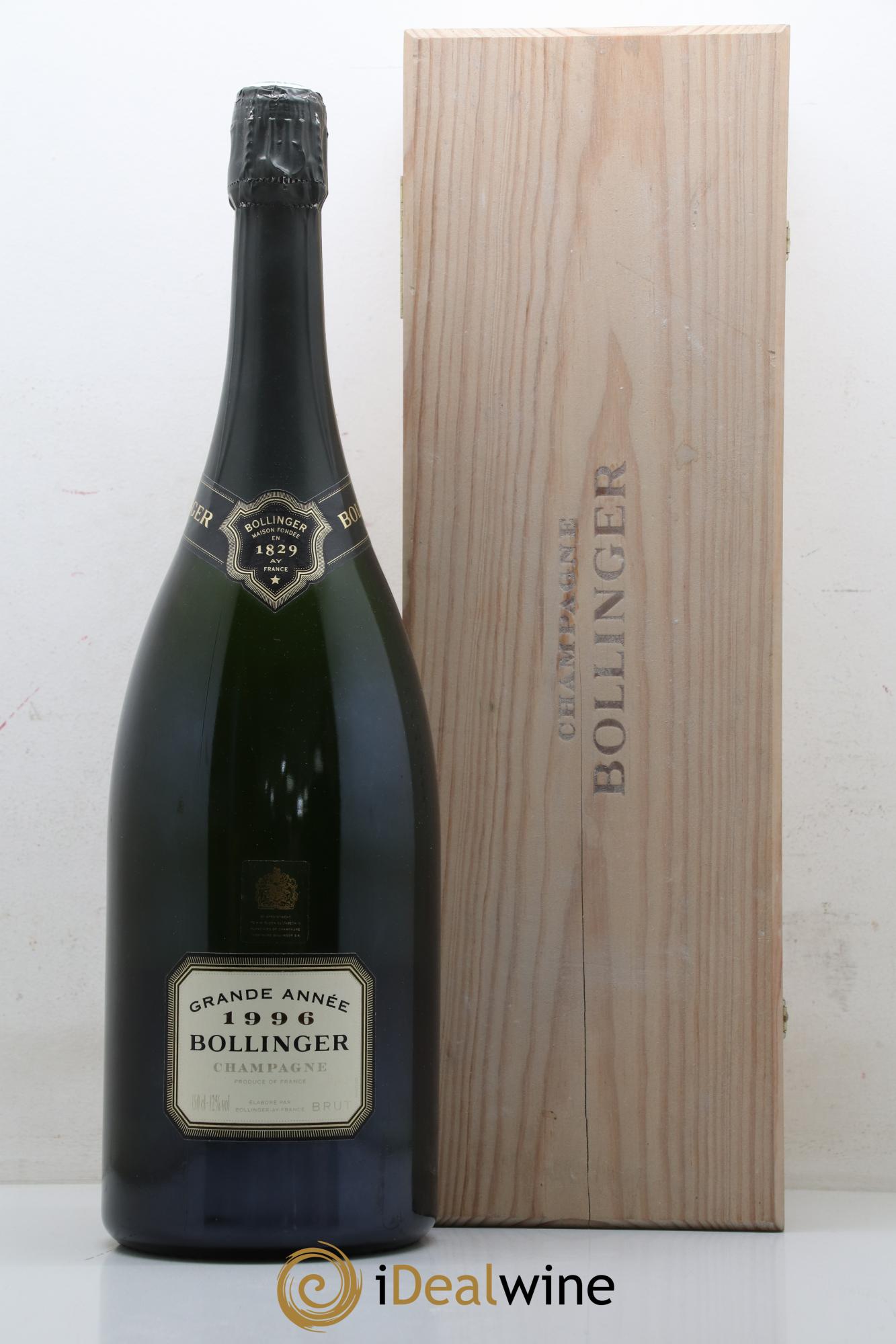 La Grande Année Brut Bollinger 1996 - Lot de 1 magnum - 2