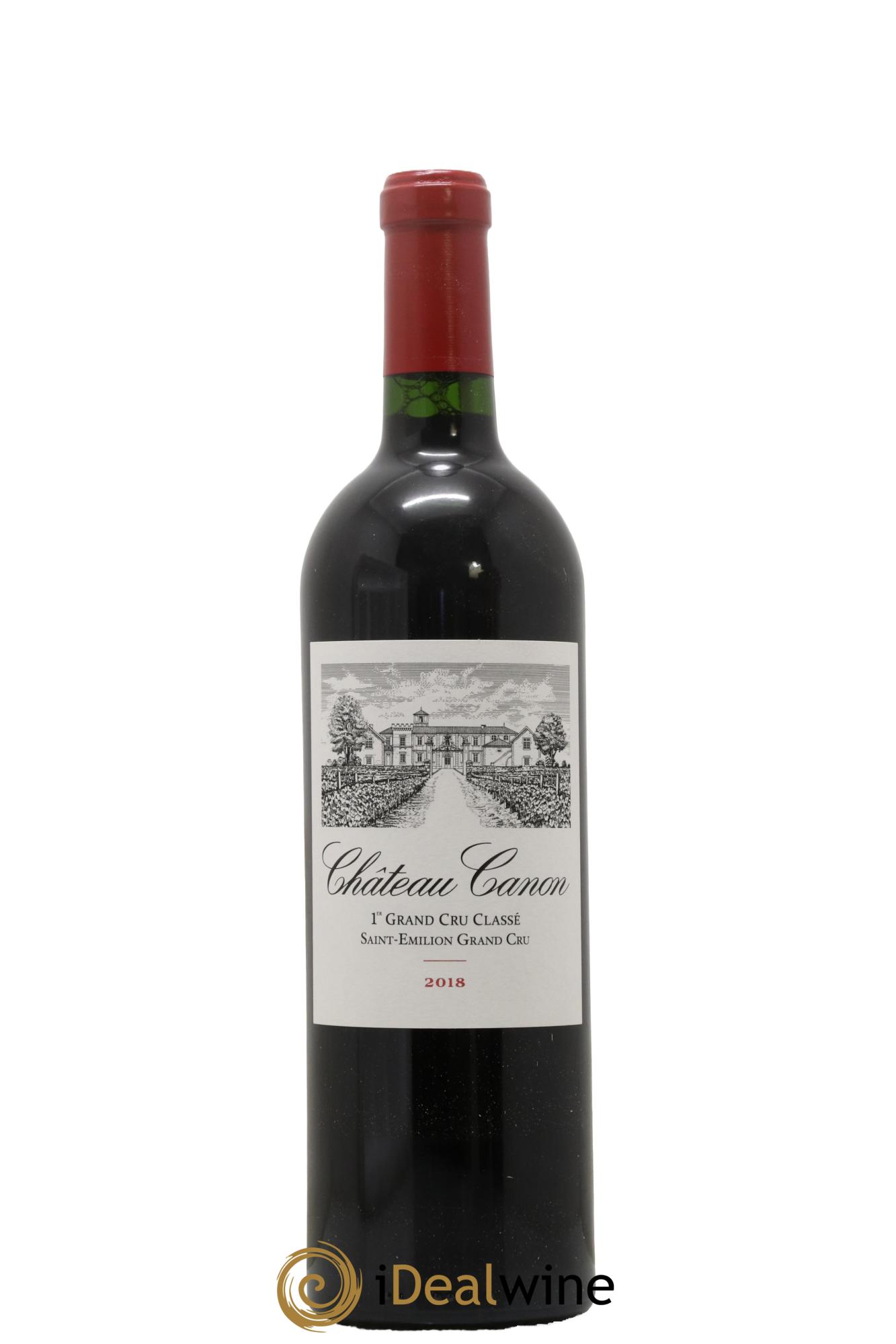 Château Canon 1er Grand Cru Classé B 2018 - Posten von 1 Flasche - 0