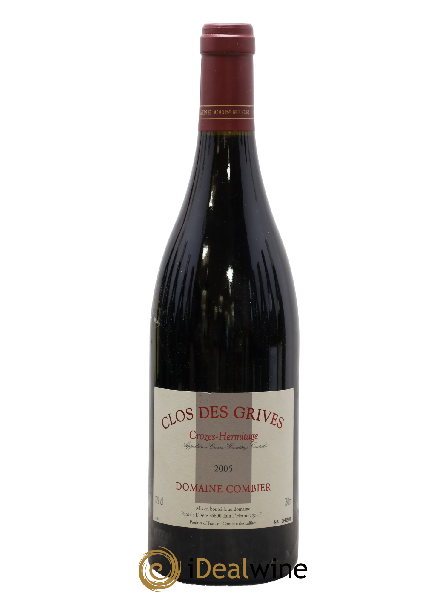 Crozes-Hermitage Clos des Grives Combier 2005 - Lotto di 1 bottiglia - 0