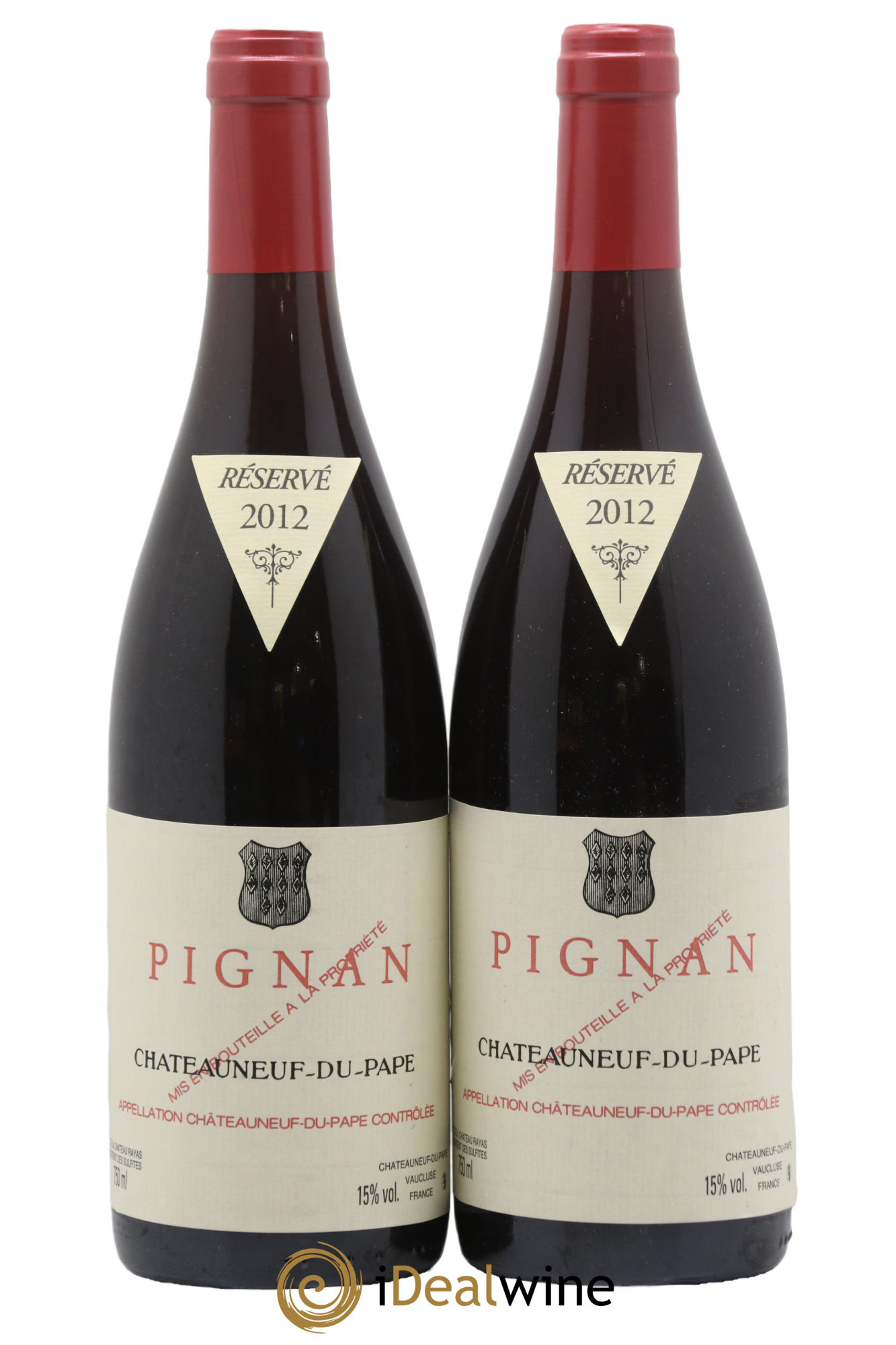 Châteauneuf-du-Pape Pignan Emmanuel Reynaud 2012 - Posten von 2 Flaschen - 0