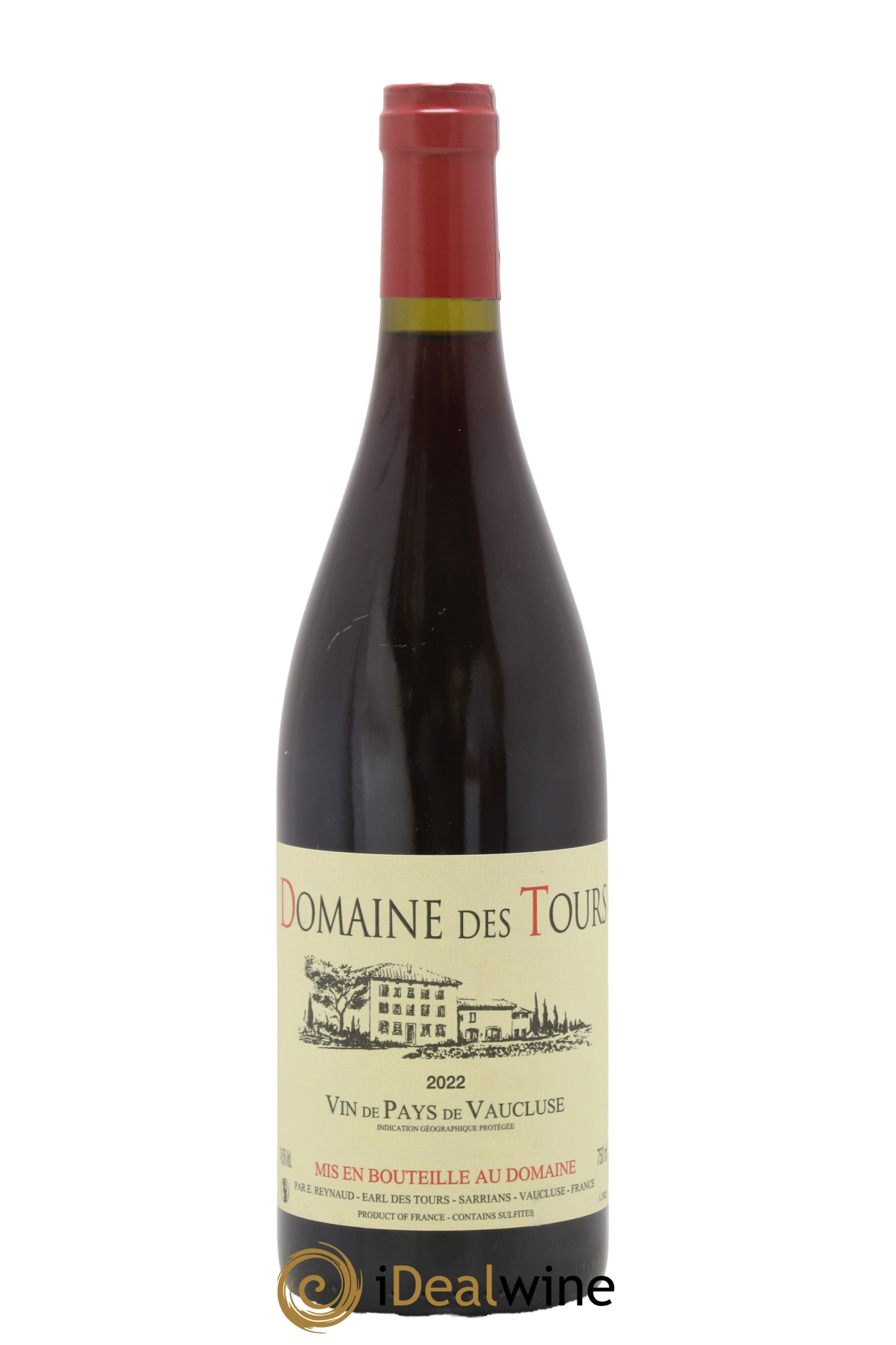 Vaucluse (Vin de Pays de Vaucluse) Domaine des Tours Emmanuel Reynaud 2022 - Posten von 1 Flasche - 0