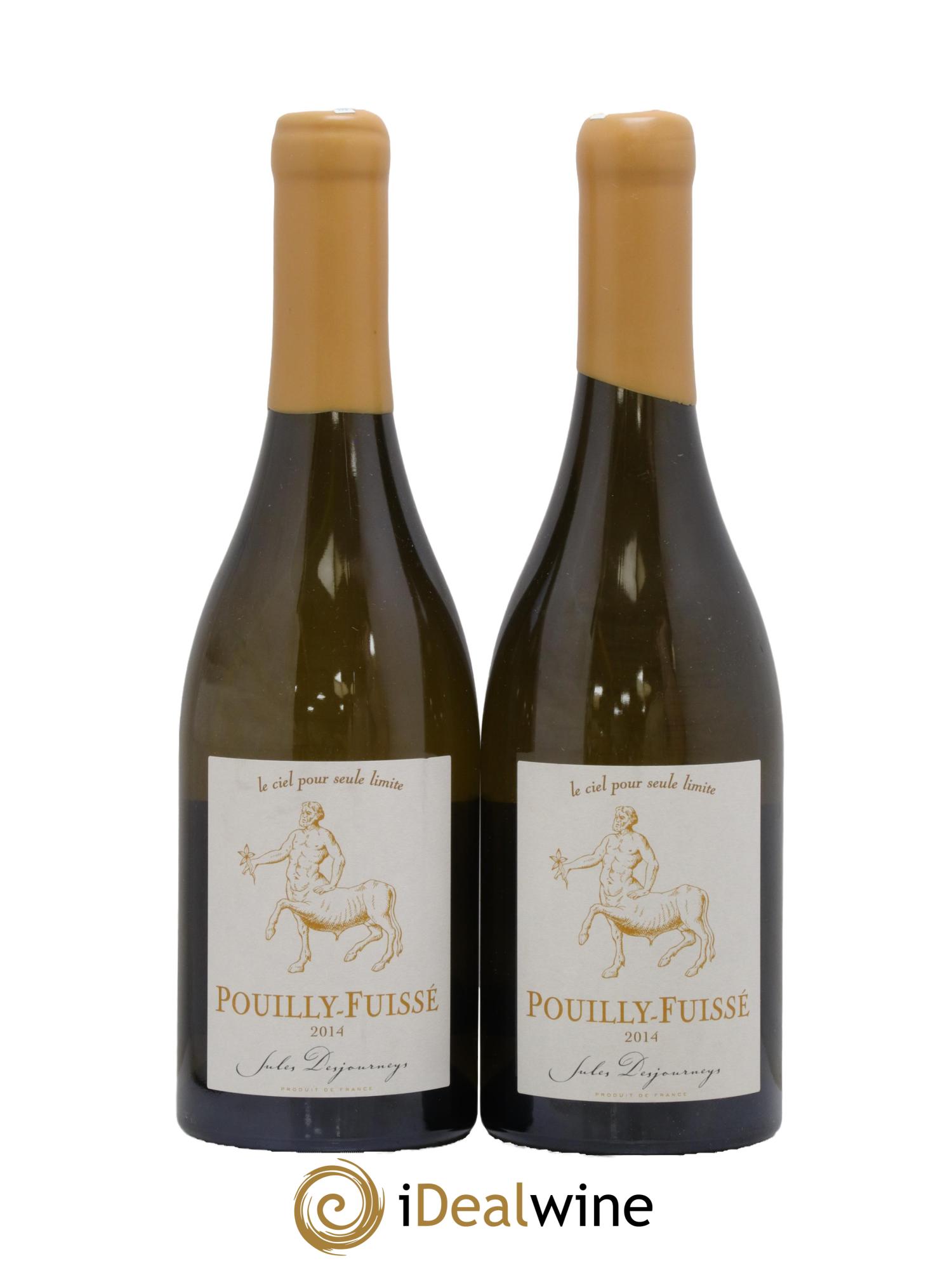 Pouilly-Fuissé Jules Desjourneys 2014 - Lot de 2 bouteilles - 0