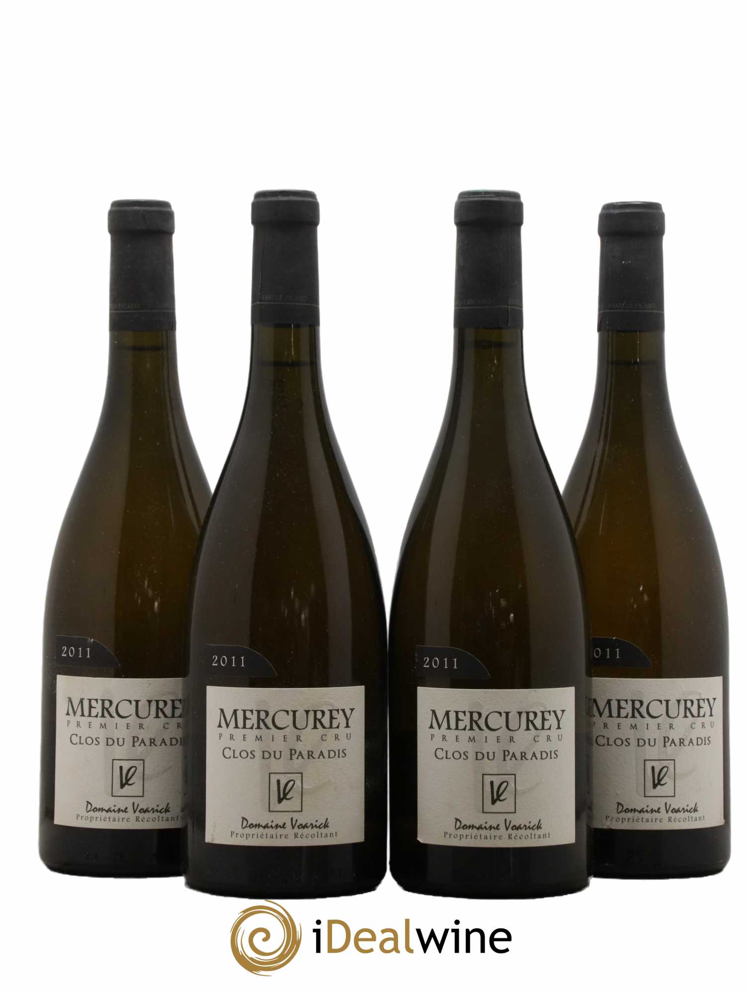 Mercurey 1er Cru Clos Du Paradis Domaine Voarick 2011 - Lot de 4 bouteilles - 0