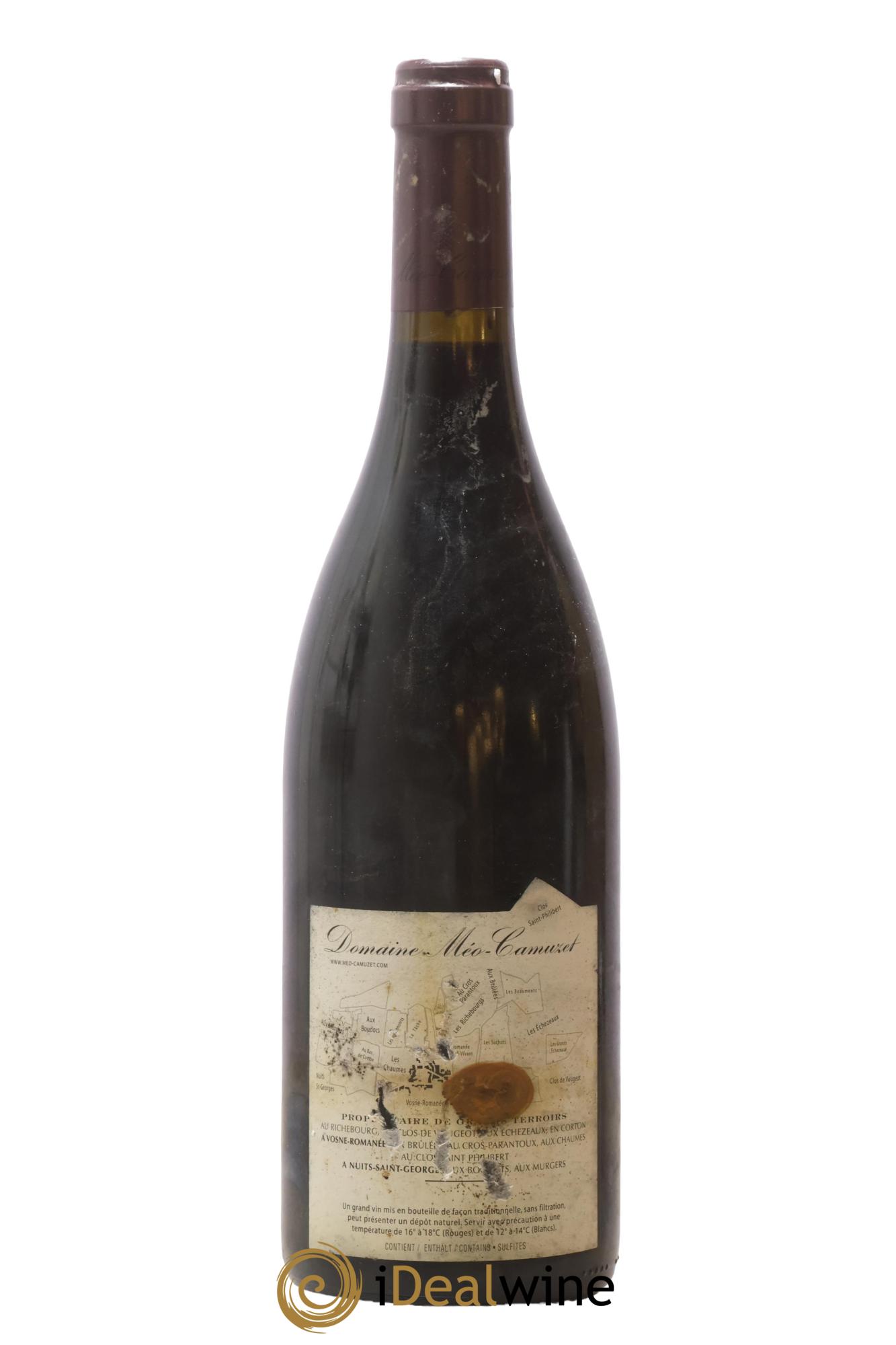 Corton Grand Cru Clos Rognet Méo-Camuzet (Domaine) 2013 - Lot de 1 bouteille - 1