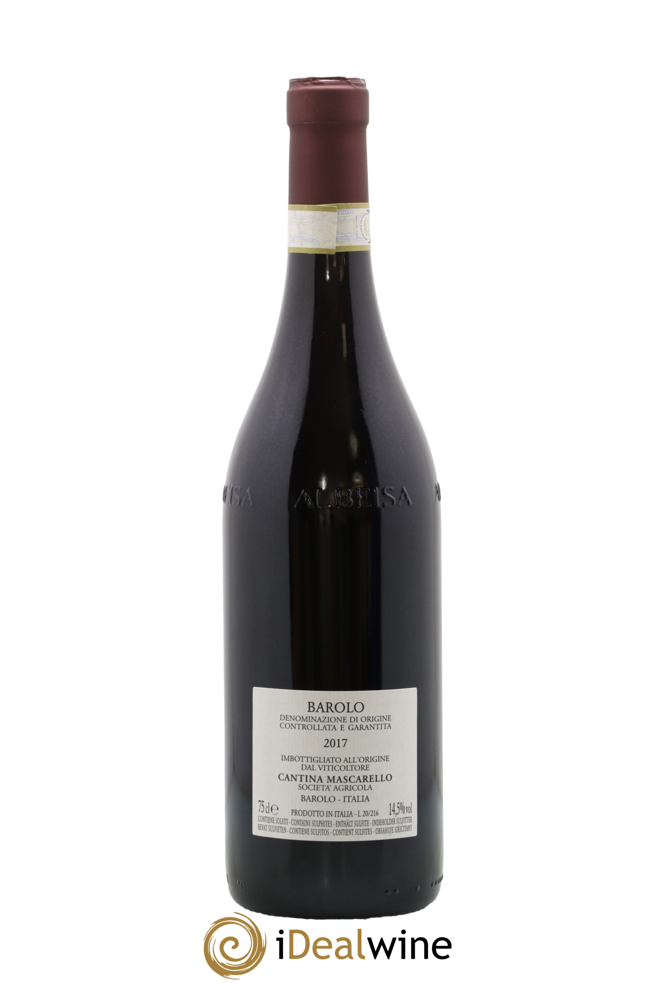 Barolo DOCG Bartolo Mascarello 2017 - Lot de 1 bouteille - 1