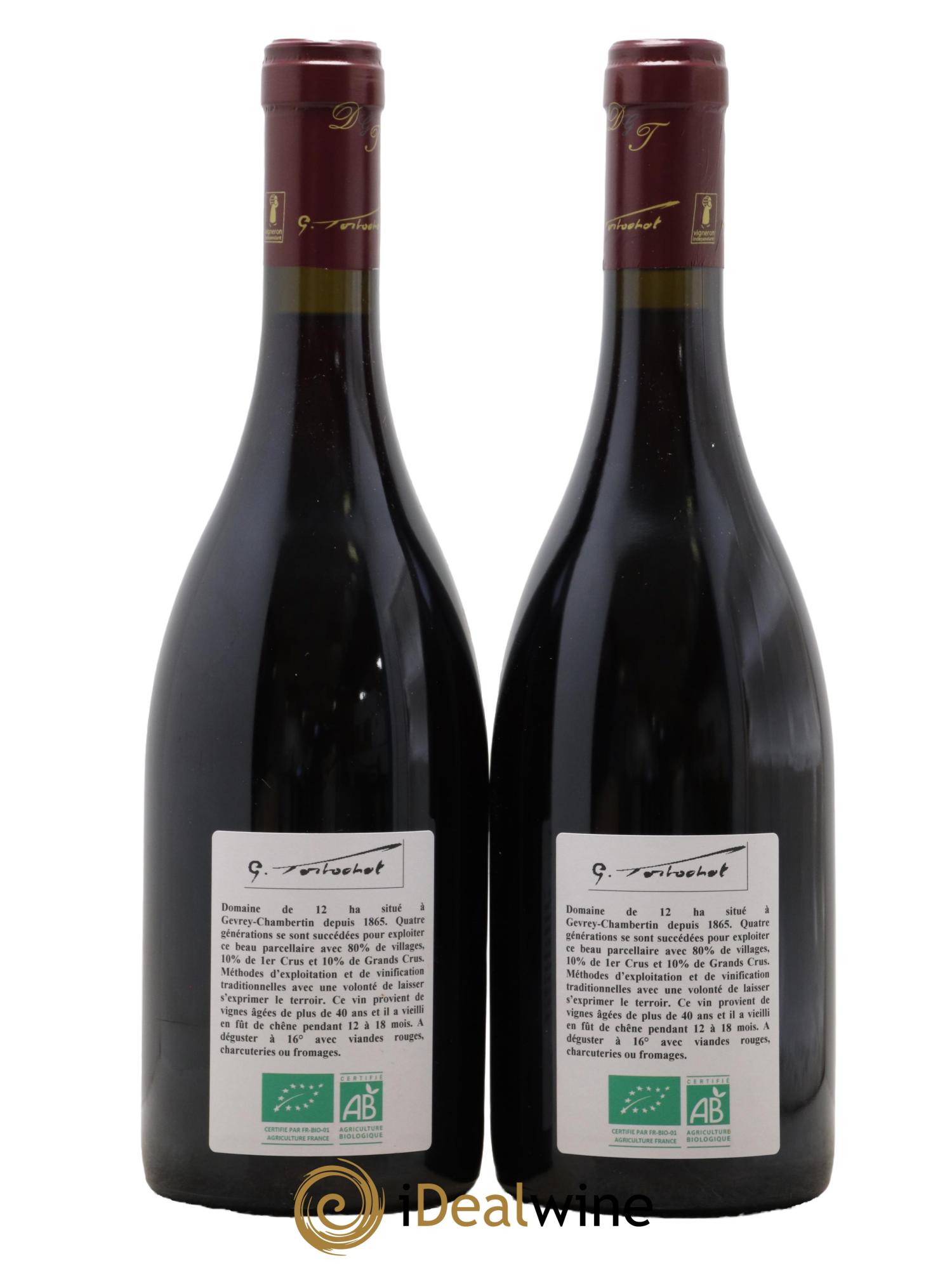 Chambertin Grand Cru Tortochot (Domaine) 2021 - Lot de 2 bouteilles - 1
