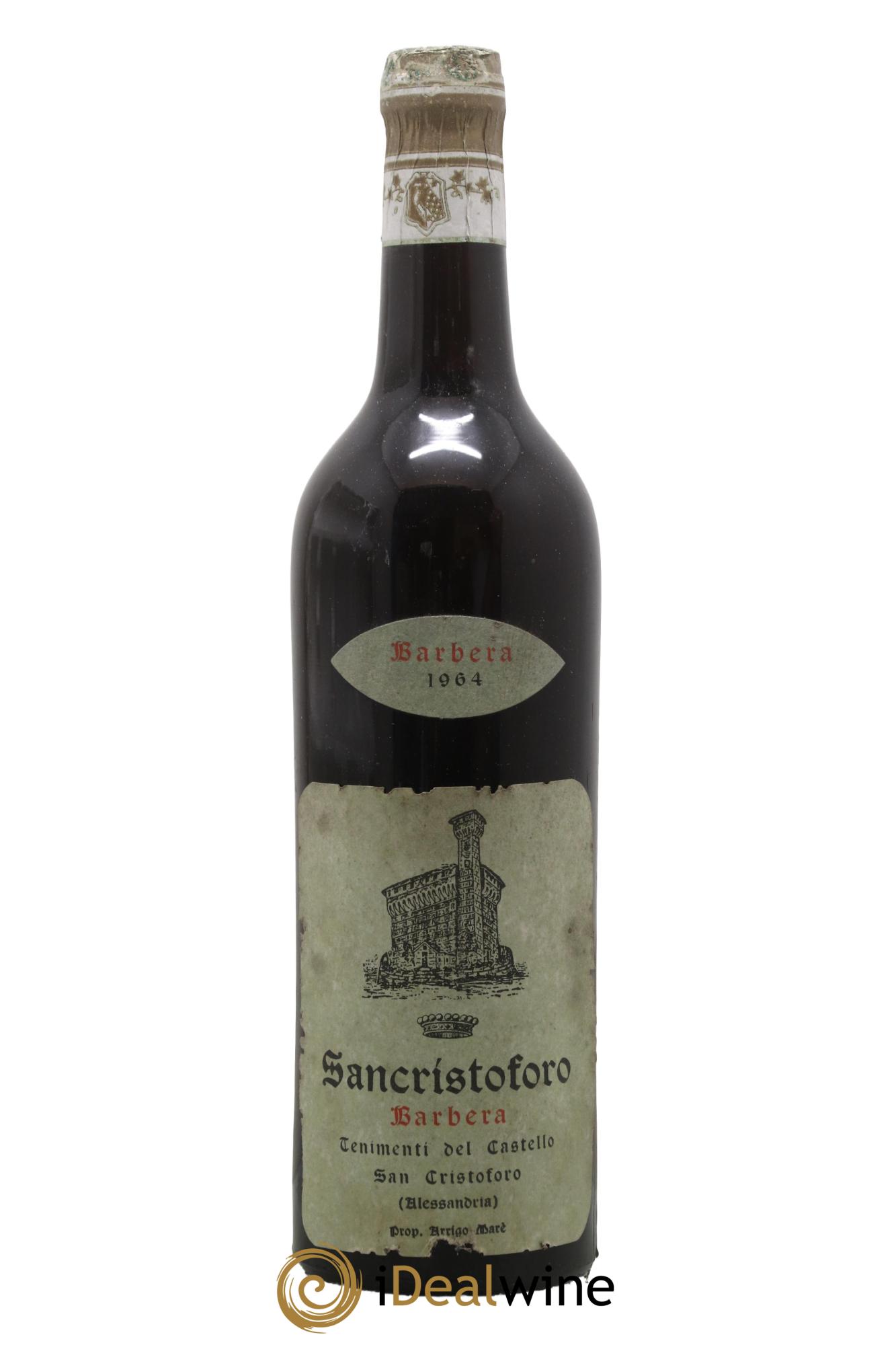 Italie Barbera San Cristoforo 1964 - Lot of 1 bottle - 0