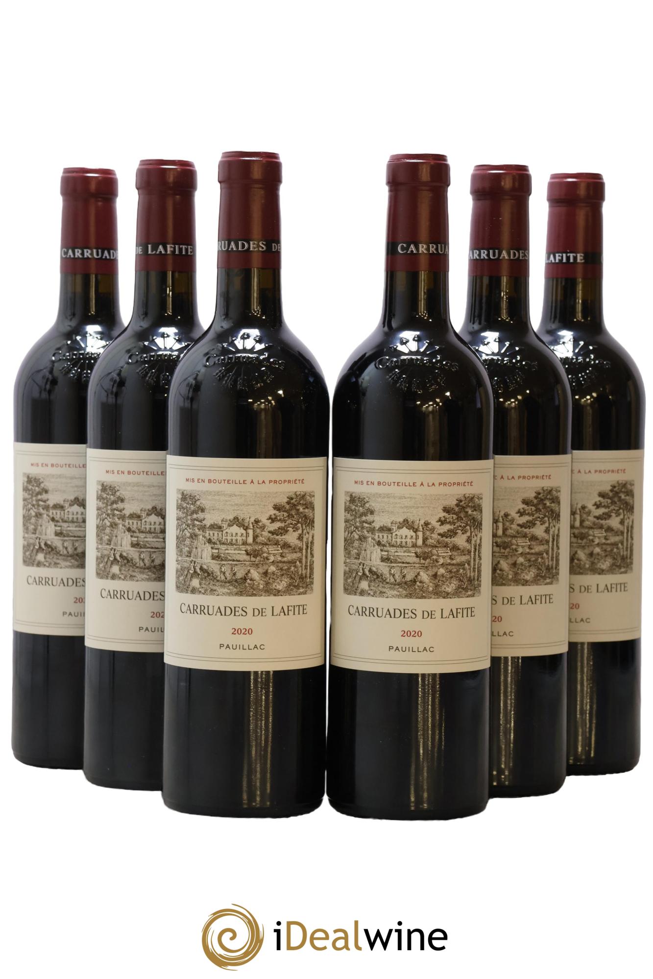 Carruades de Lafite Rothschild Second Vin 2020 - Lot de 6 bouteilles - 0