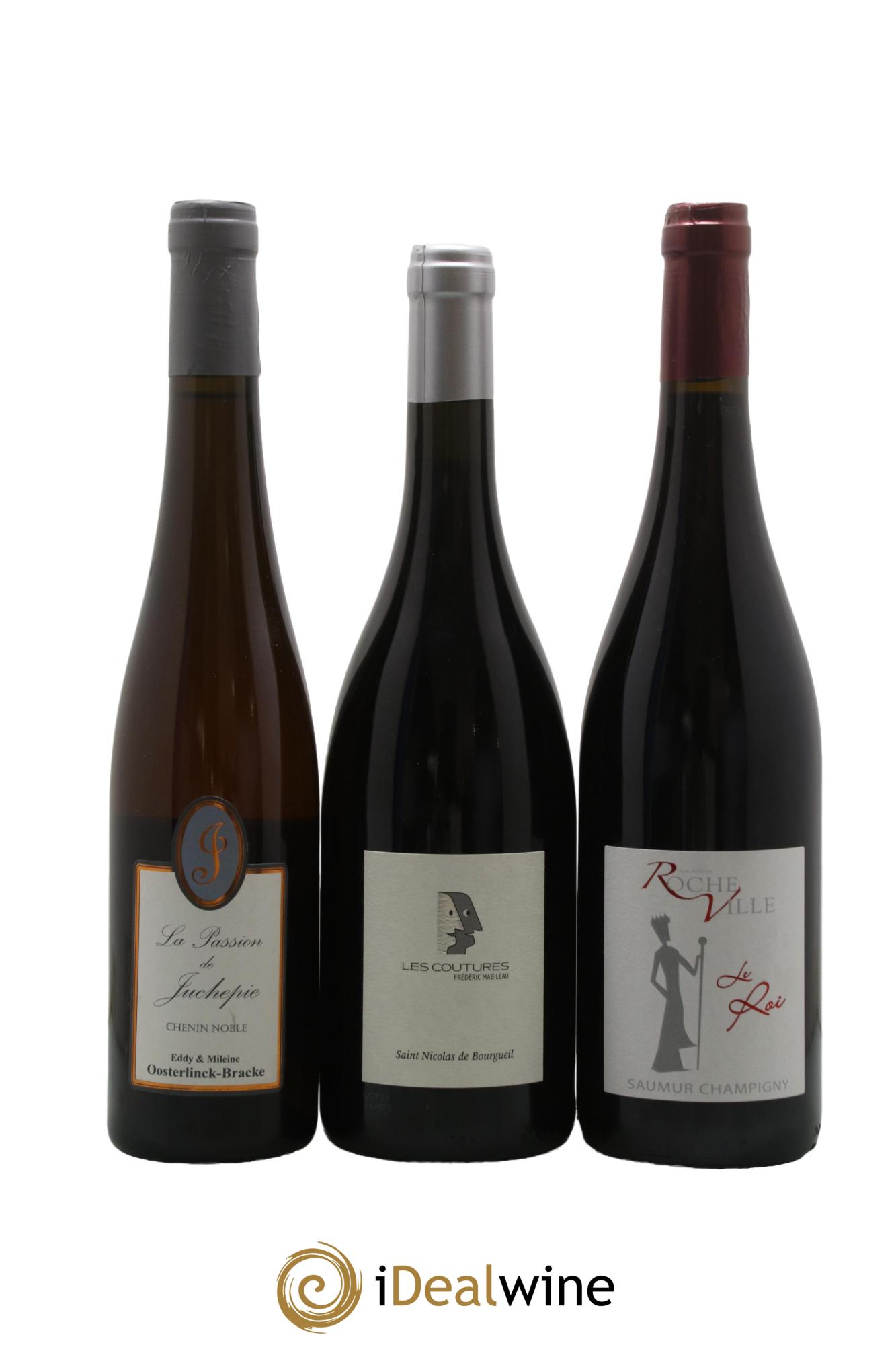 Assortiment de vins d'Anjou noir - Saumur - Bourgueil N°10 - Lot of 6 bottles - 2