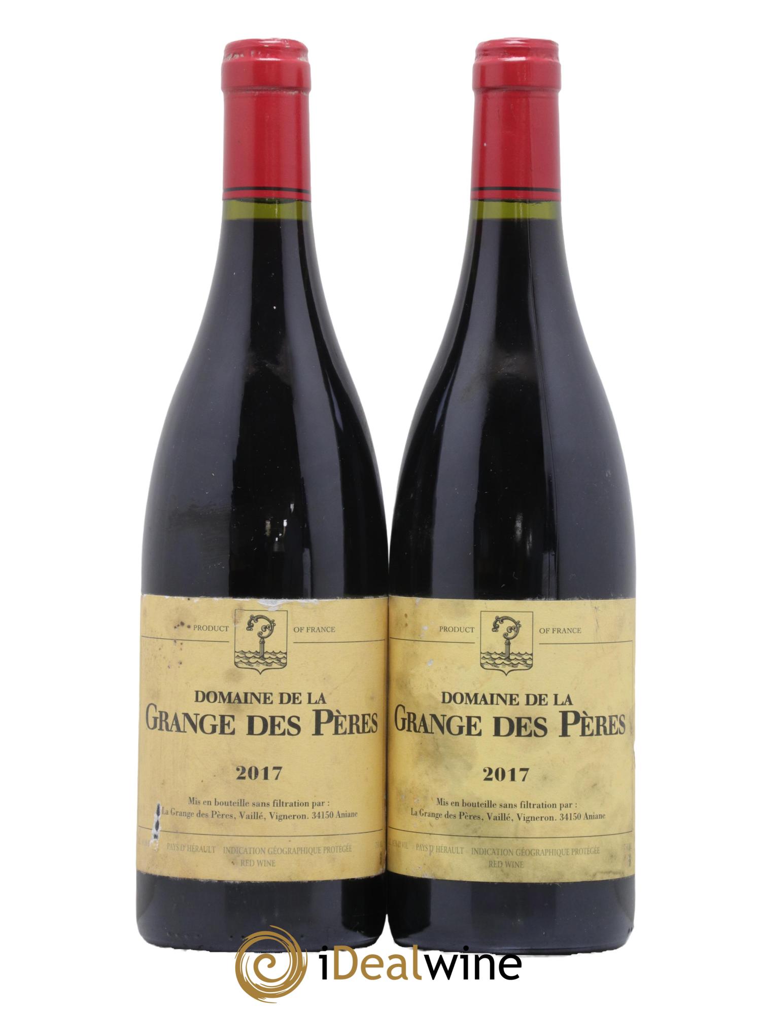 Pays d'Hérault Grange des Pères Laurent Vaillé 2017 - Lot de 2 bouteilles - 0