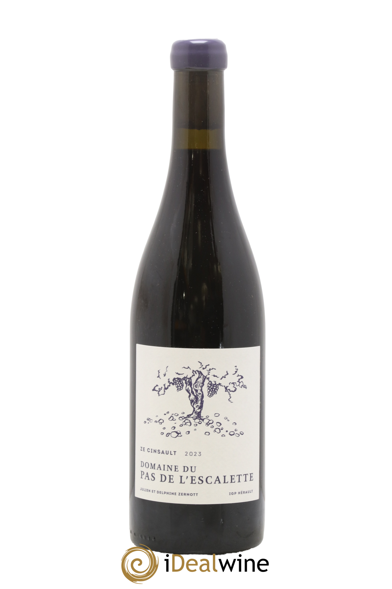 Pays d'Hérault Ze Cinsault Pas de l'Escalette 2023 - Lot de 1 bouteille - 0