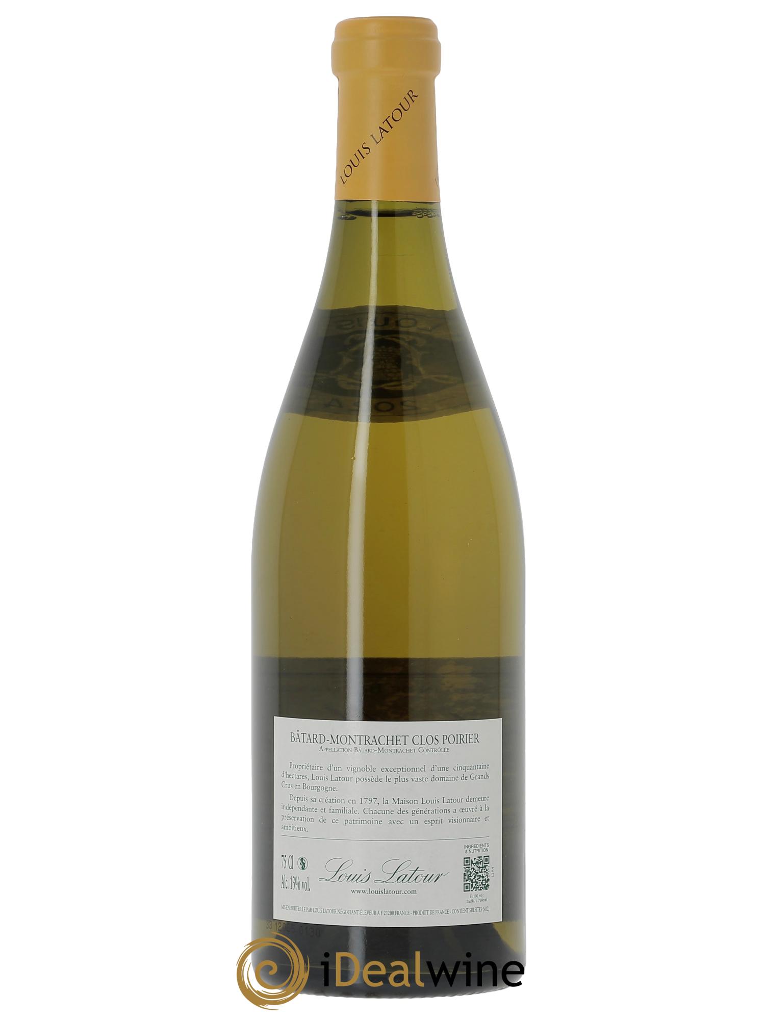 Bâtard-Montrachet Grand Cru Clos Poirier Louis Latour 2024 - Lot of 1 bottle - 1