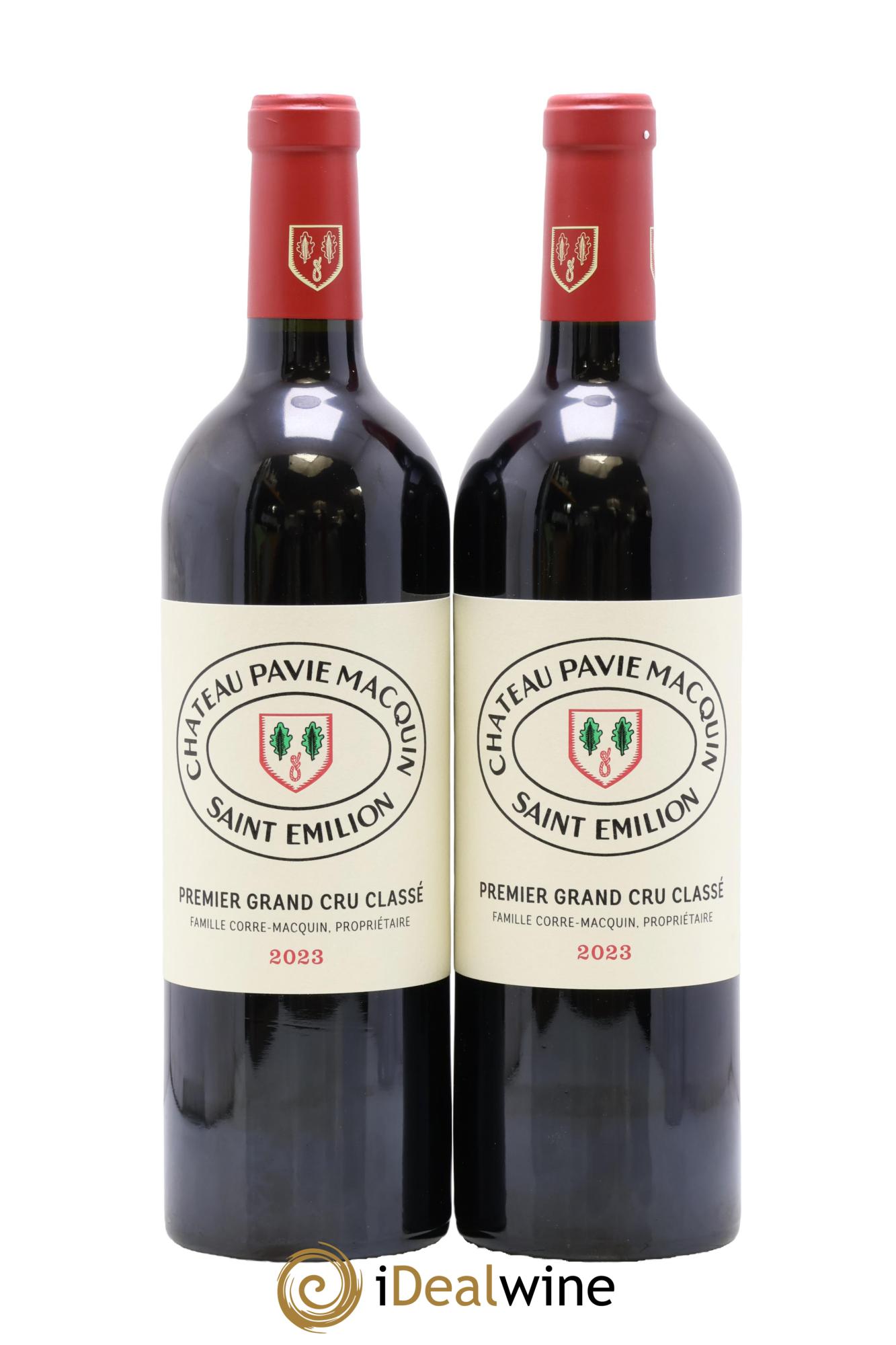 Château Pavie Macquin 1er Grand Cru Classé B 2023 - Lot de 2 bouteilles - 0