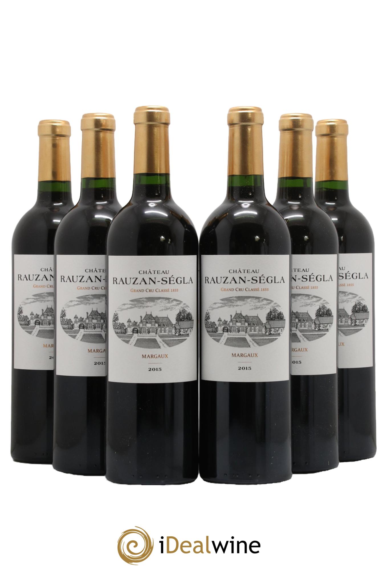 Château Rauzan Ségla Grand Cru Classé 2015 - Lot de 6 bouteilles - 0