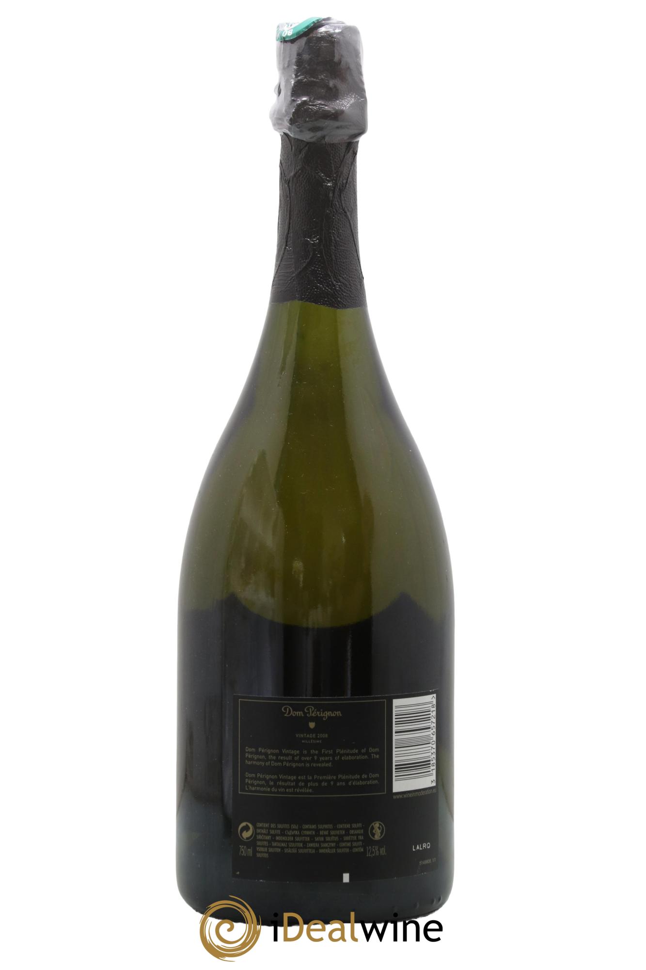 Brut Dom Pérignon 2008 - Lot de 1 bouteille - 1