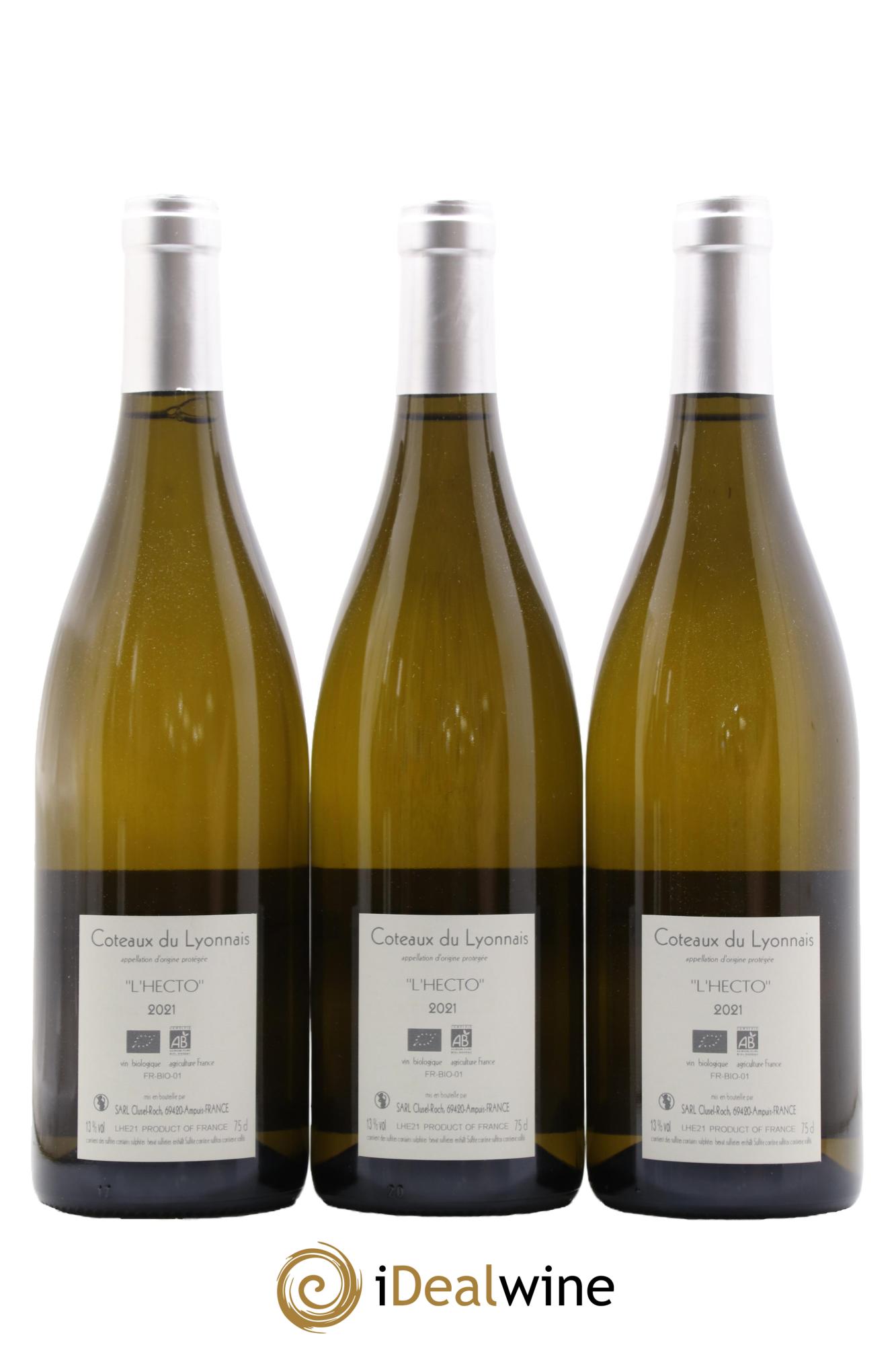 Côteaux du Lyonnais l'hecto Clusel-Roch 2021 - Lot de 3 bouteilles - 1