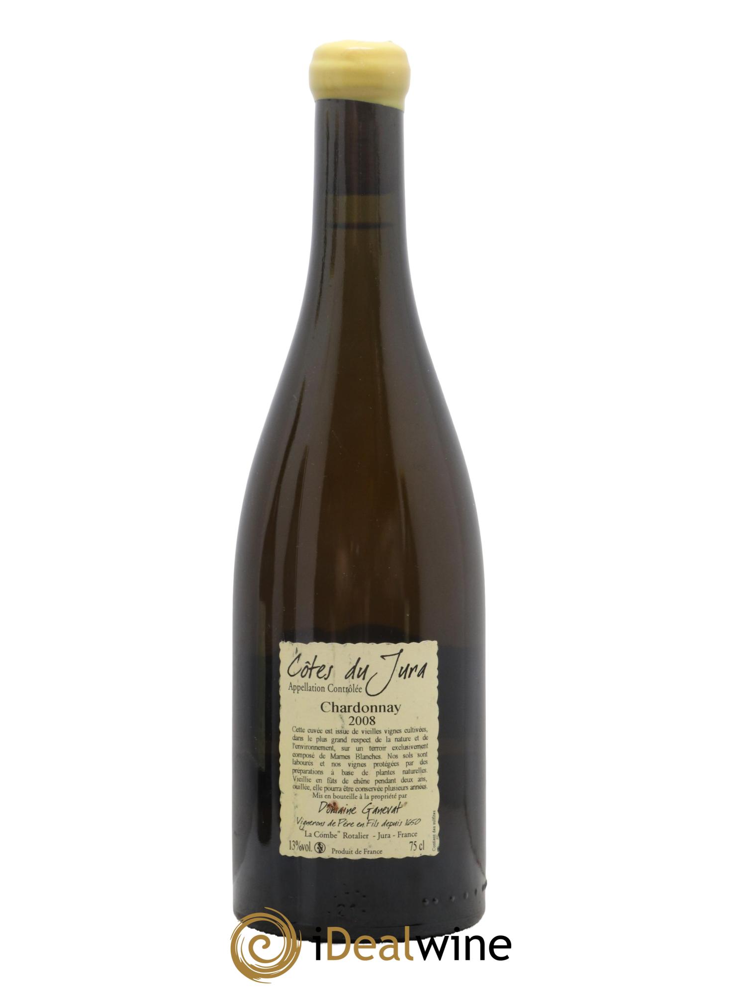 Côtes du Jura Les Grands Teppes Vieilles Vignes Jean-François Ganevat (Domaine) 2008 - Lot de 1 bouteille - 1