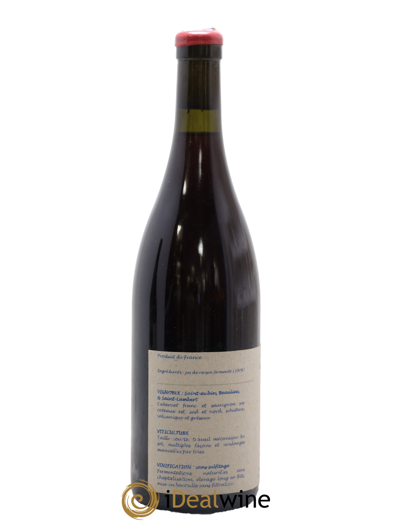 Vin de France Le Pur Sang Des Bois Gaspar Une Vin De Terre Libre Comme L'Air Josette Medau & Pierre Weyand Rouge 2004 - Lot de 1 bouteille - 1
