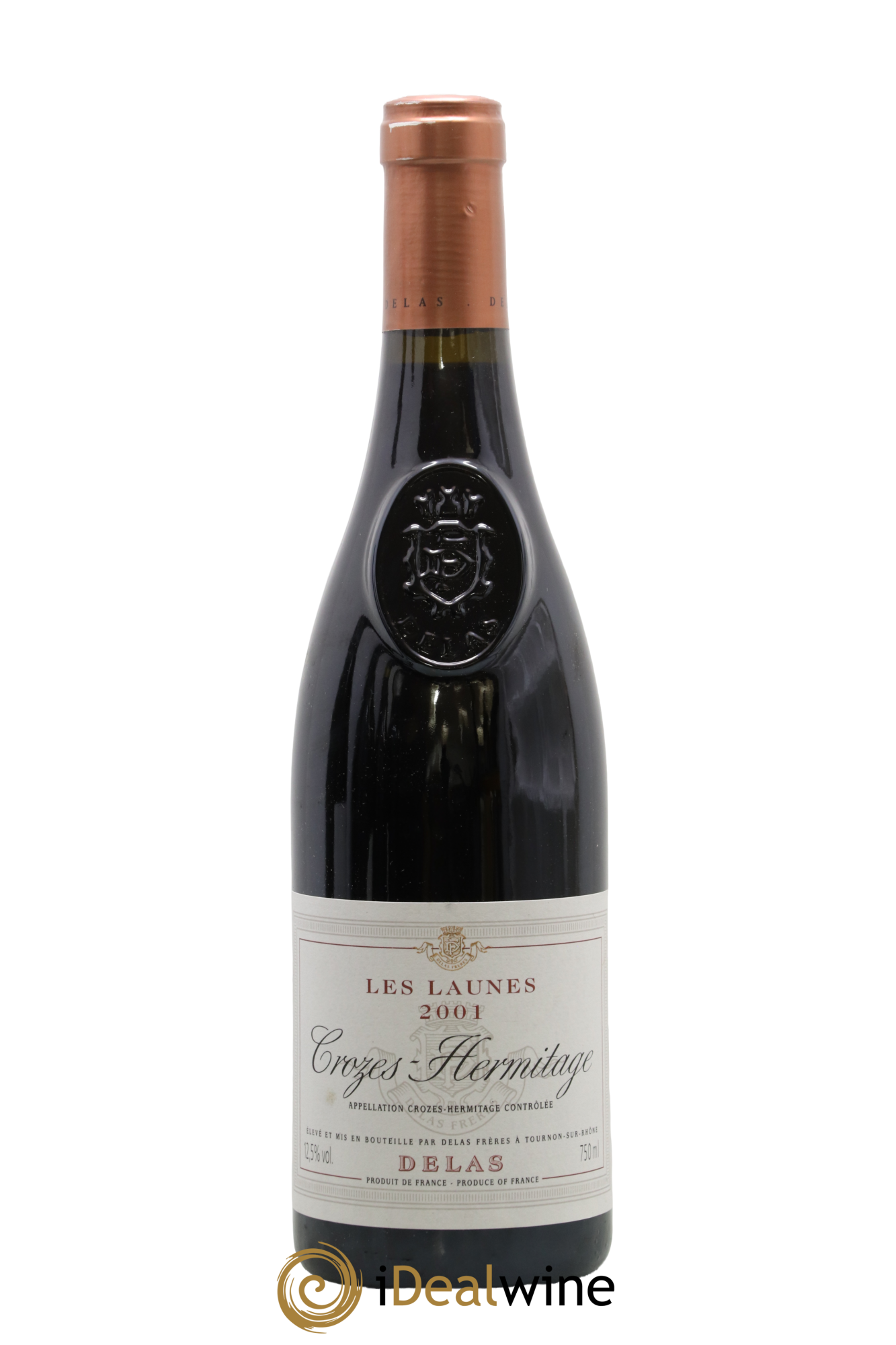 Crozes-Hermitage Les Launes Delas Frères 2001 - Lot of 1 bottle - 0