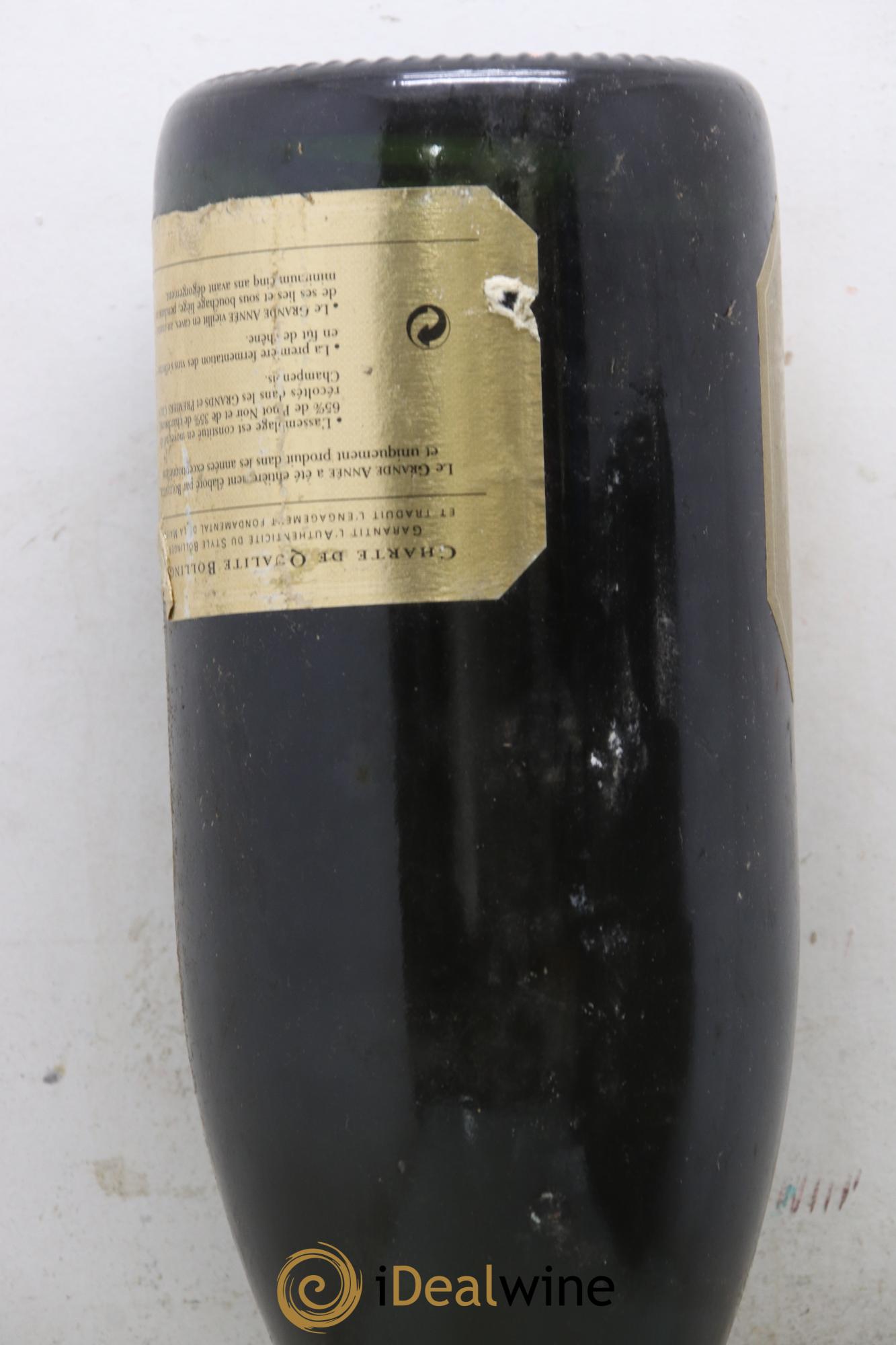 Grande Année Brut Bollinger 1989 - Lot of 2 bottles - 3