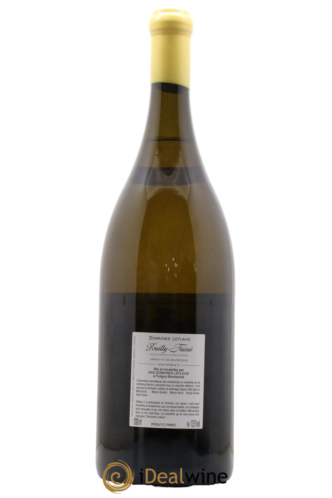 Pouilly-Fuissé Leflaive (Domaine) 2018 - Posten von 1 Doppel-Magnum - 2