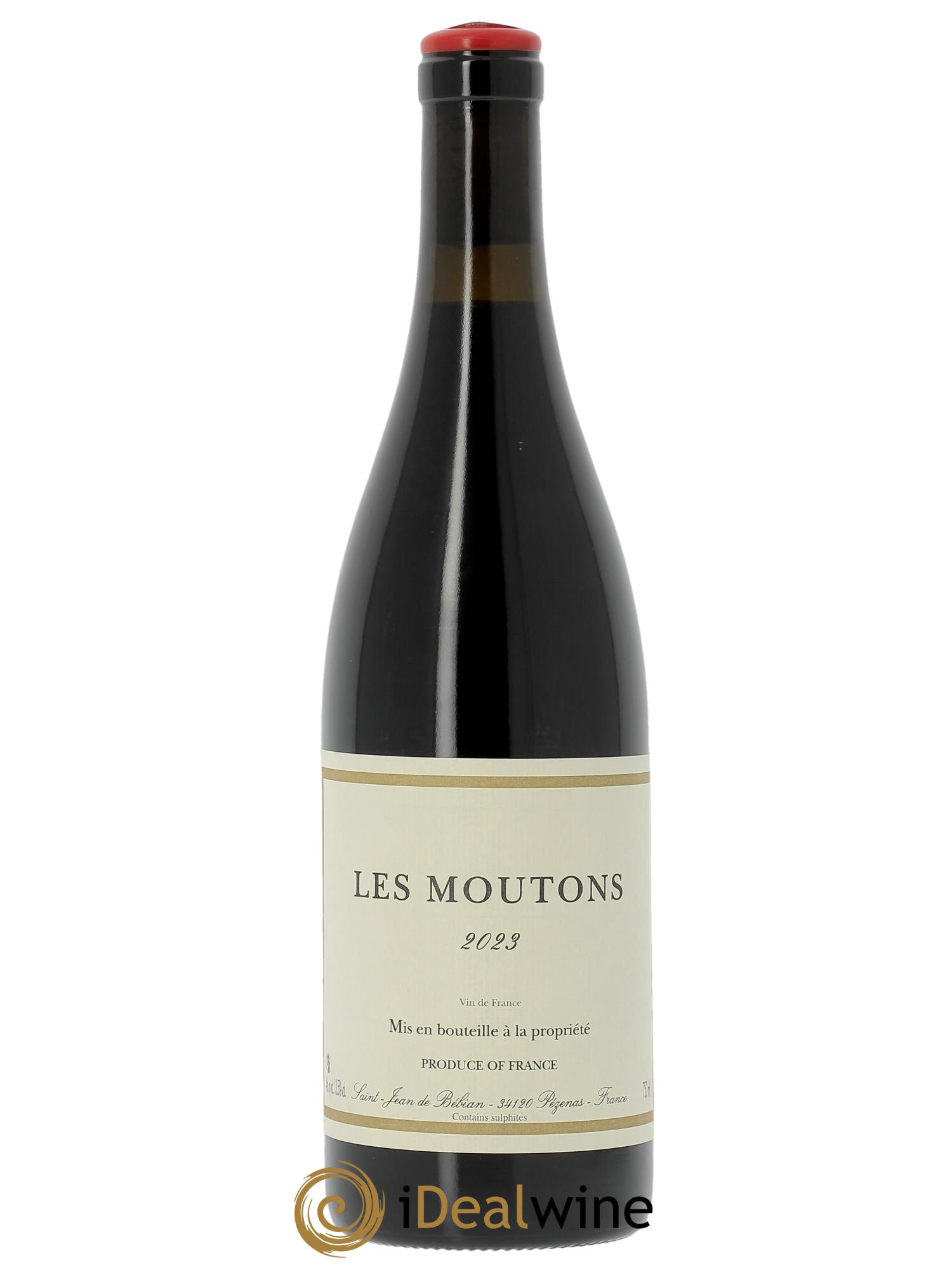 Vin de France Prieuré St-Jean de Bébian  Les Moutons Prieuré St-Jean de Bébian  2023 - Posten von 1 Flasche - 0