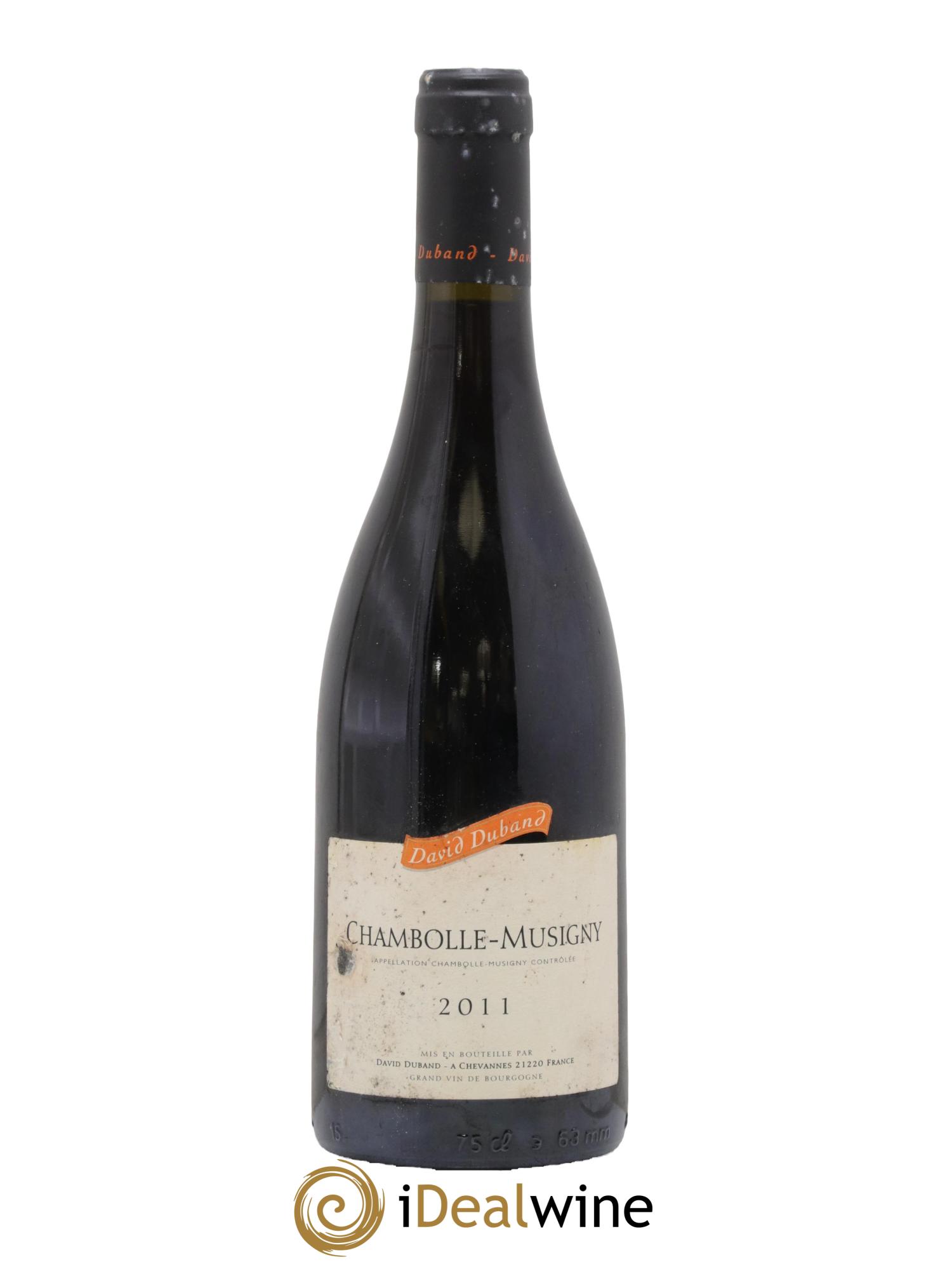 Chambolle-Musigny David Duband (Domaine) 2011 - Lot de 1 bouteille - 0