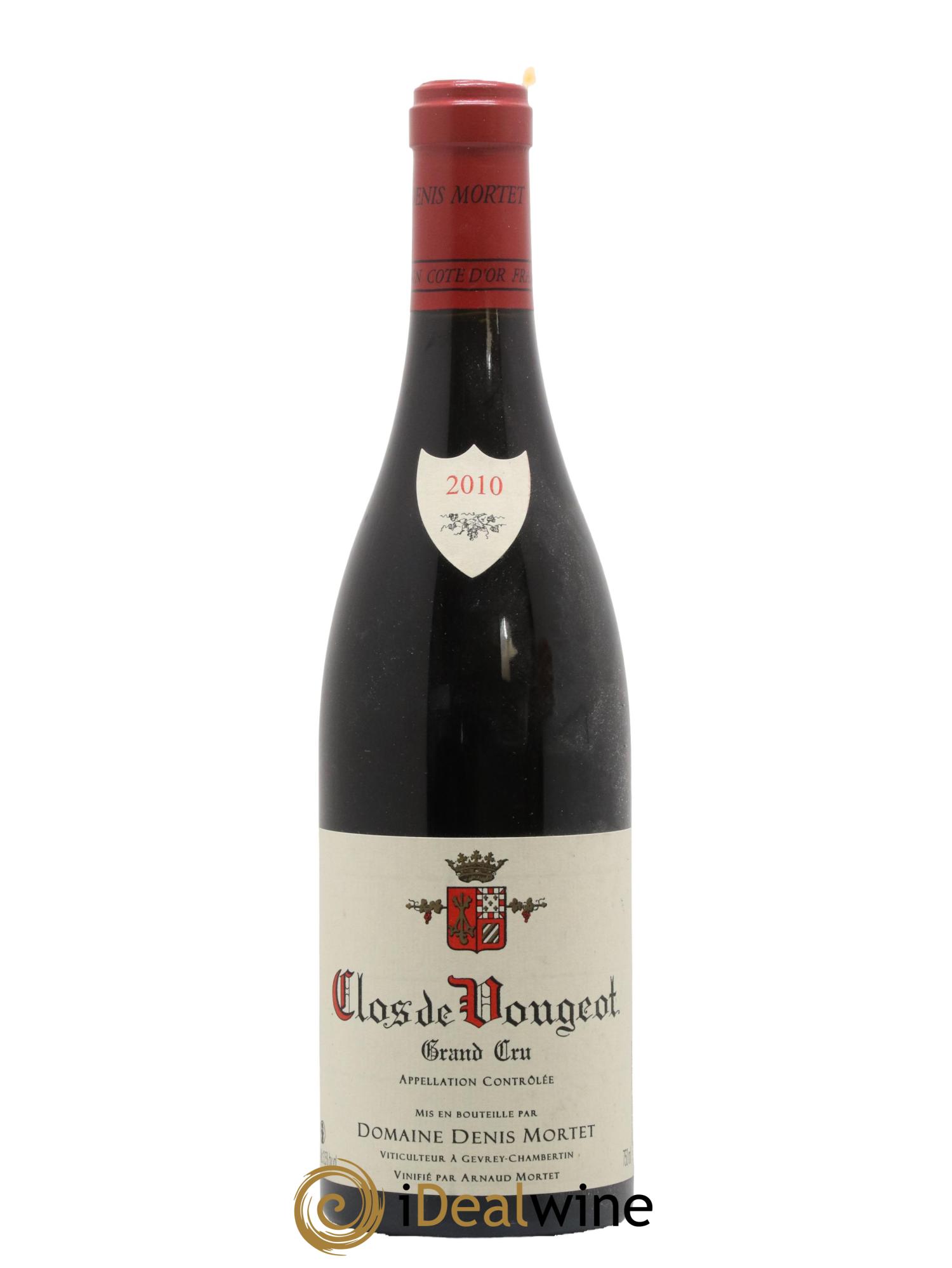 Clos de Vougeot Grand Cru Denis Mortet (Domaine) 2010 - Lotto di 1 bottiglia - 0