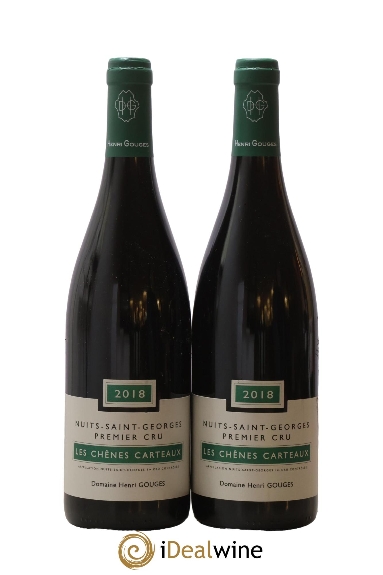 Nuits-Saint-Georges 1er Cru Les Chênes Carteaux Henri Gouges  2018 - Lot of 2 bottles - 0