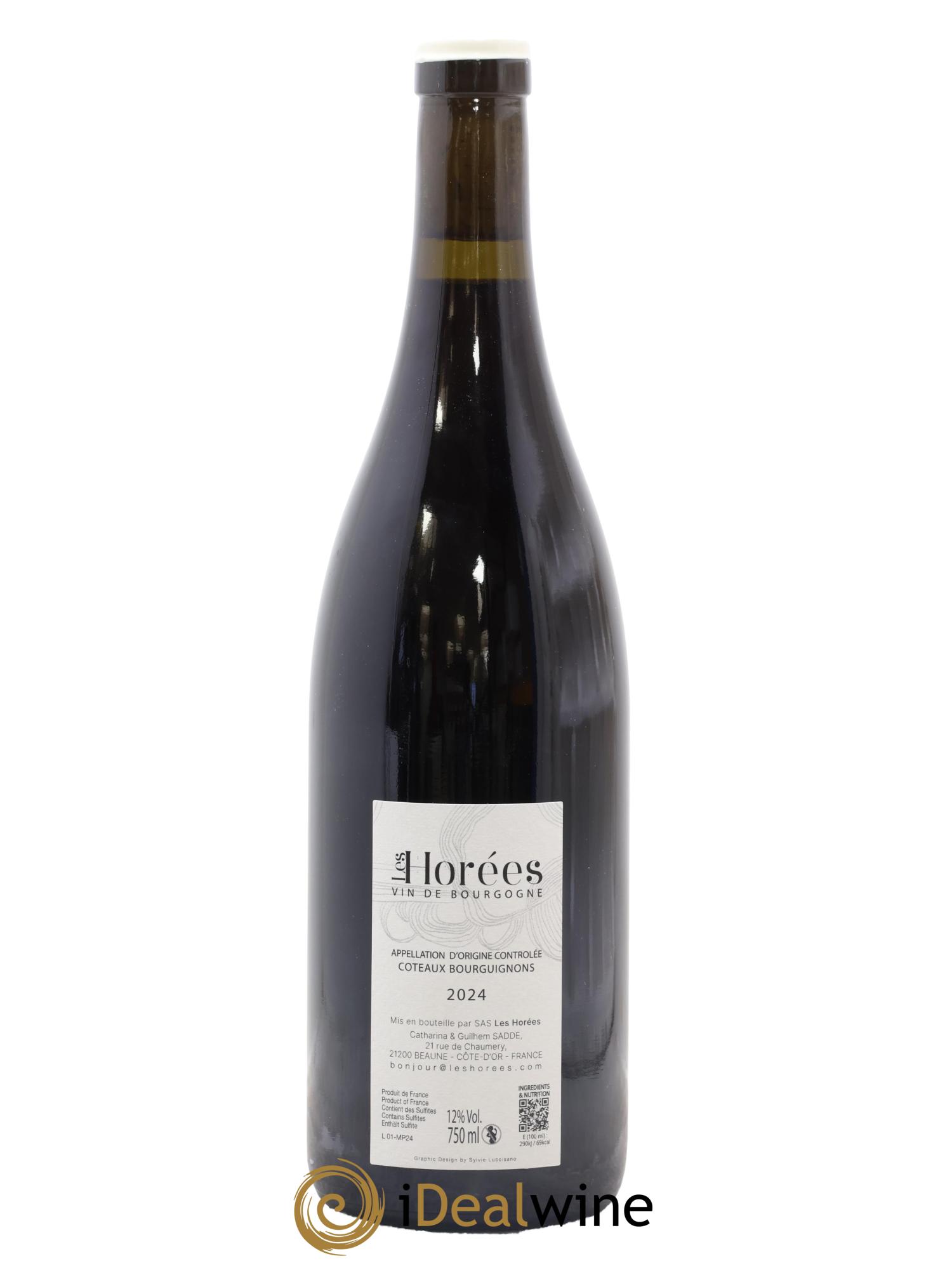 Coteaux Bourguignons Mon Poulain Les Horées 2024 - Lot de 1 bouteille - 1