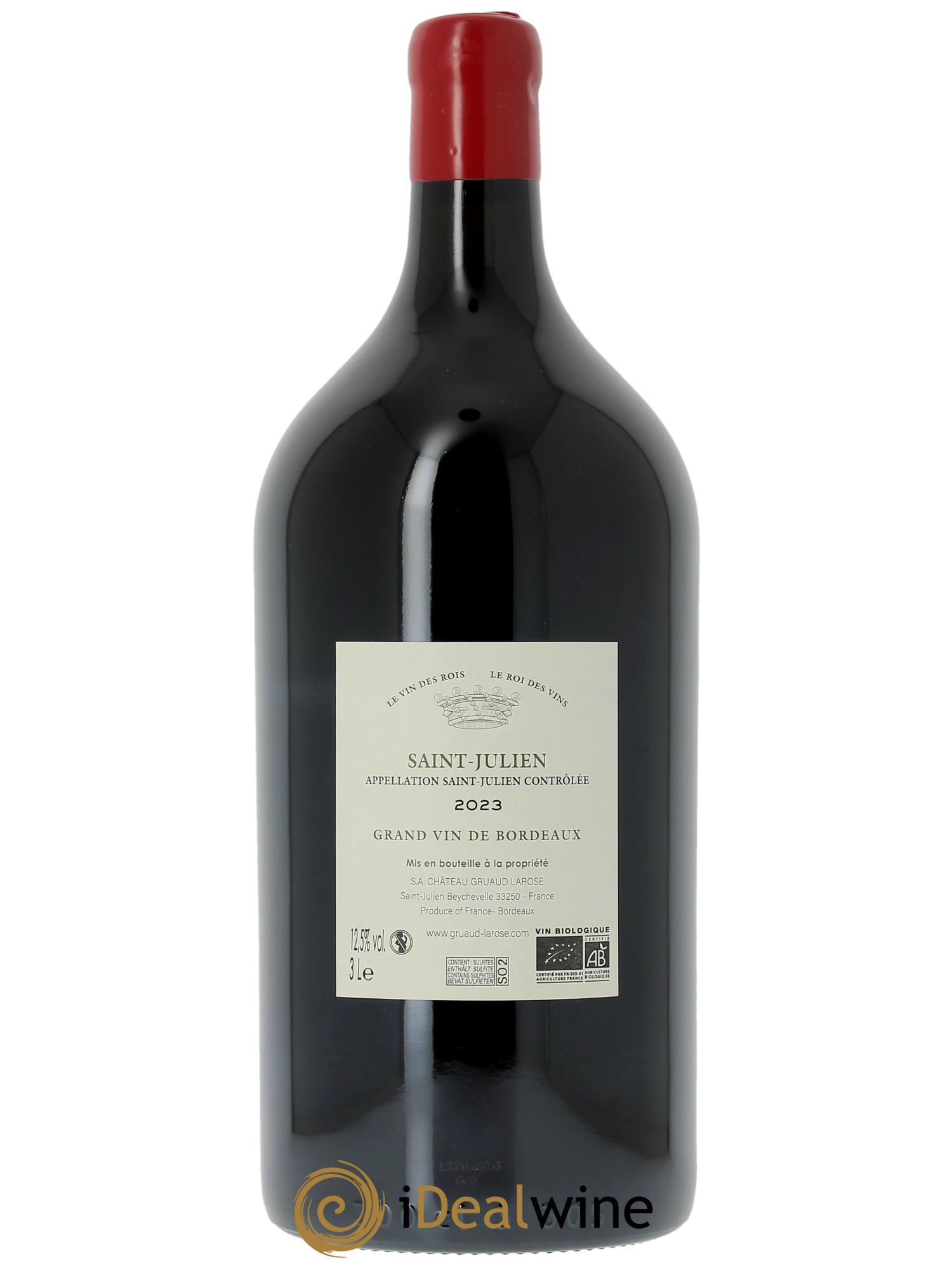 Château Gruaud Larose 2ème Grand Cru Classé 2023 - Lot de 1 double magnum - 2