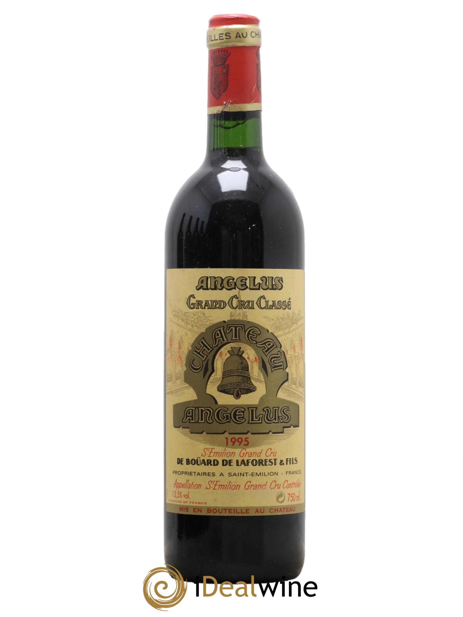 Château Angélus 1er Grand Cru Classé A 1995 - Lot de 1 bouteille - 0