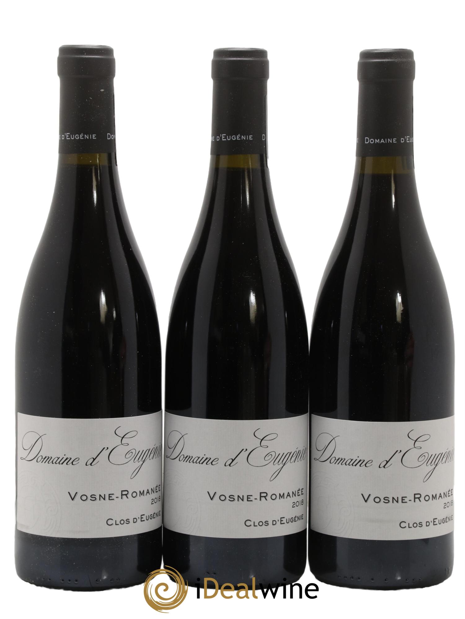 Vosne-Romanée Clos d'Eugénie Domaine René Engel - Domaine Eugénie 2018 - Lot de 6 bouteilles - 1