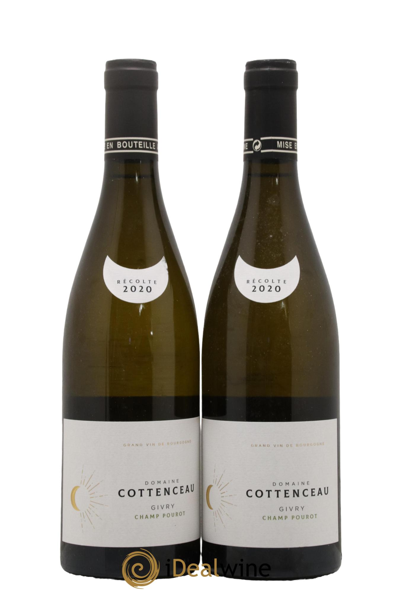 Givry Champ Pourot Maxime Cottenceau 2020 - Lot de 2 bouteilles - 0