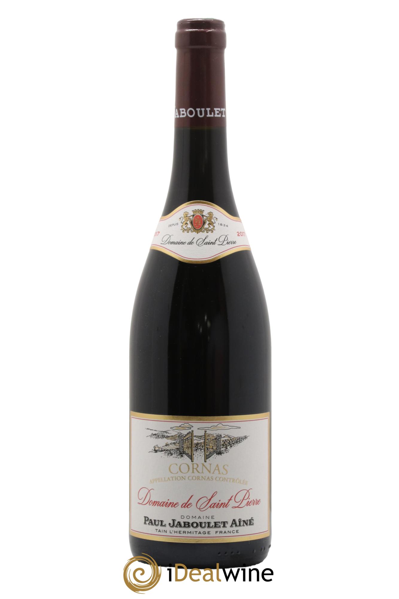 Cornas Domaine de Saint-Pierre Paul Jaboulet Ainé 2017 - Lot de 1 bouteille - 0