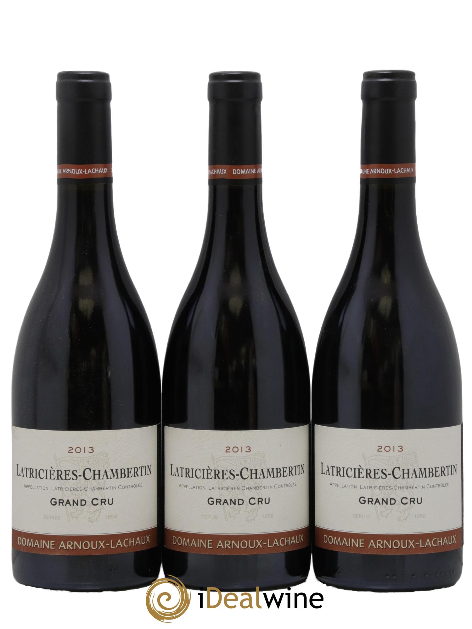 Latricières-Chambertin Grand Cru Arnoux-Lachaux (Domaine) 2013 - Lot de 3 bouteilles - 0