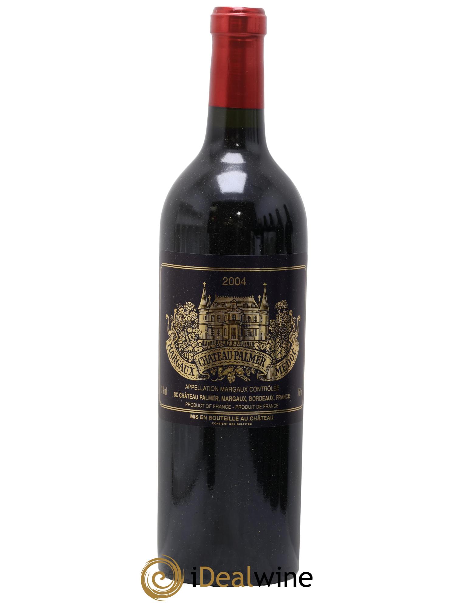 Château Palmer 3ème Grand Cru Classé 2004 - Lot de 1 bouteille - 0