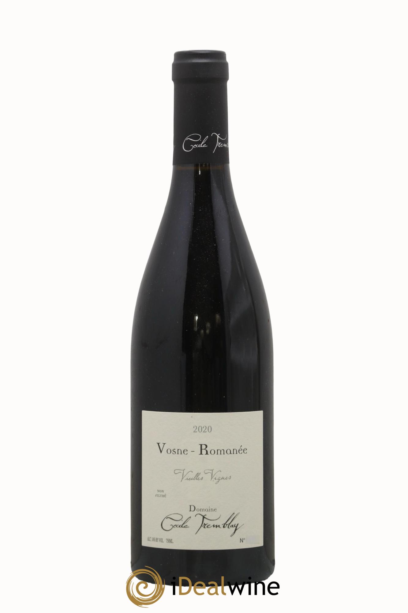 Vosne-Romanée Vieilles Vignes Cécile Tremblay 2020 - Lot de 1 bouteille - 0