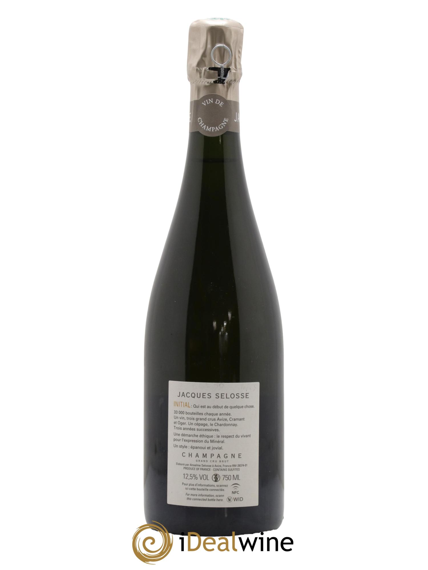 Initial Brut Jacques Selosse - Lot de 1 bouteille - 1