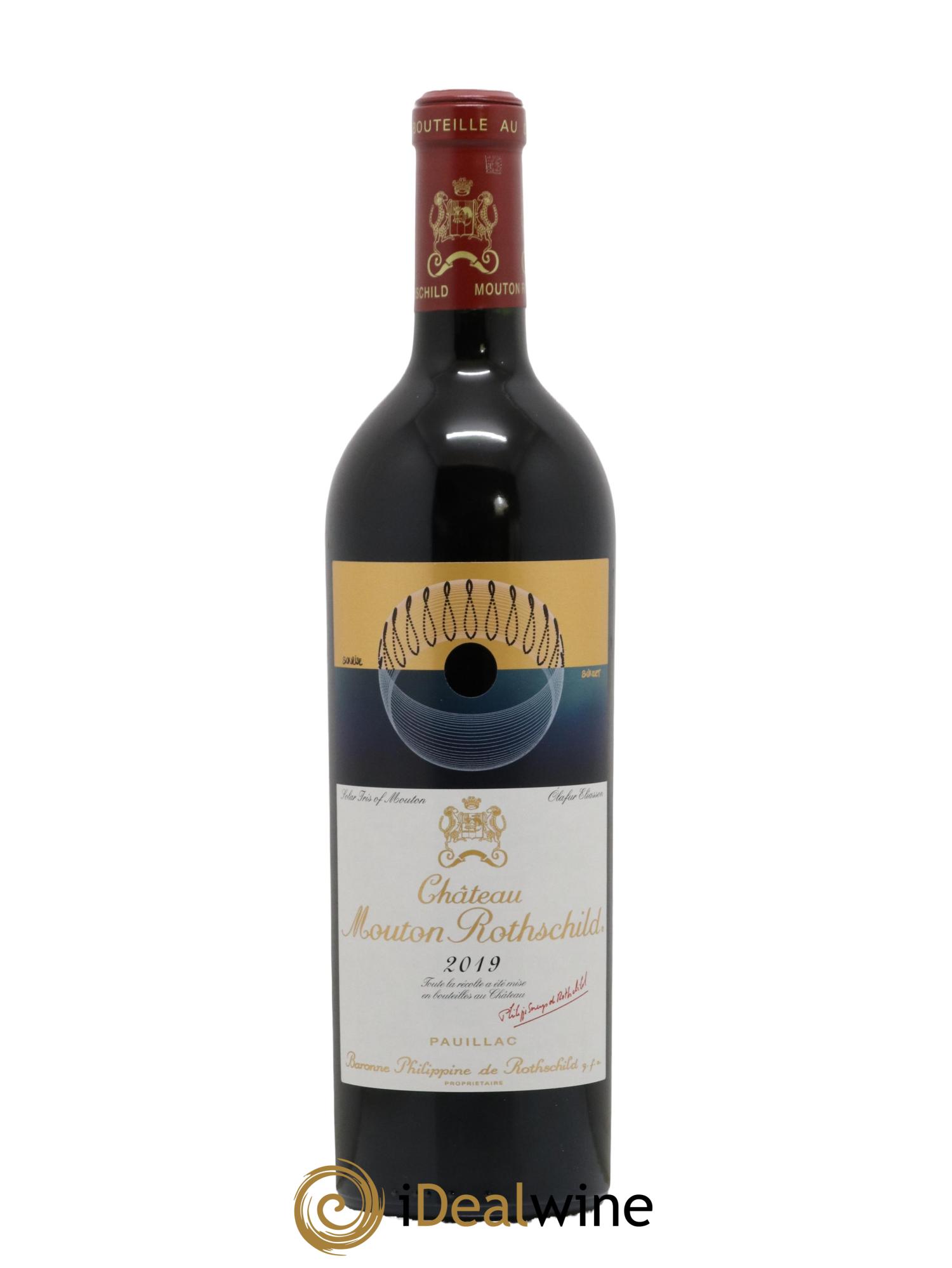 Château Mouton Rothschild 1er Grand Cru Classé 2019 - Lot de 1 bouteille - 0