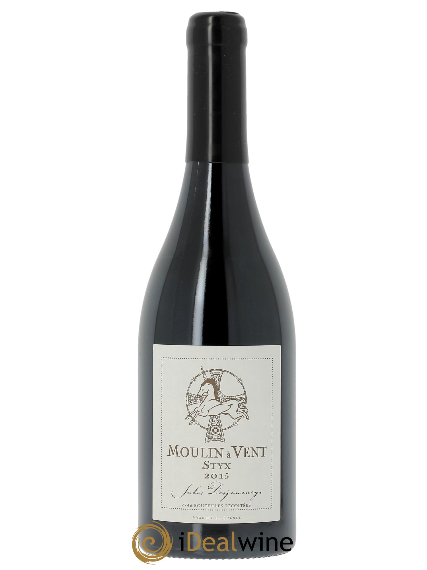 Moulin à Vent Styx Jules Desjourneys 2015 - Lot of 1 bottle - 0