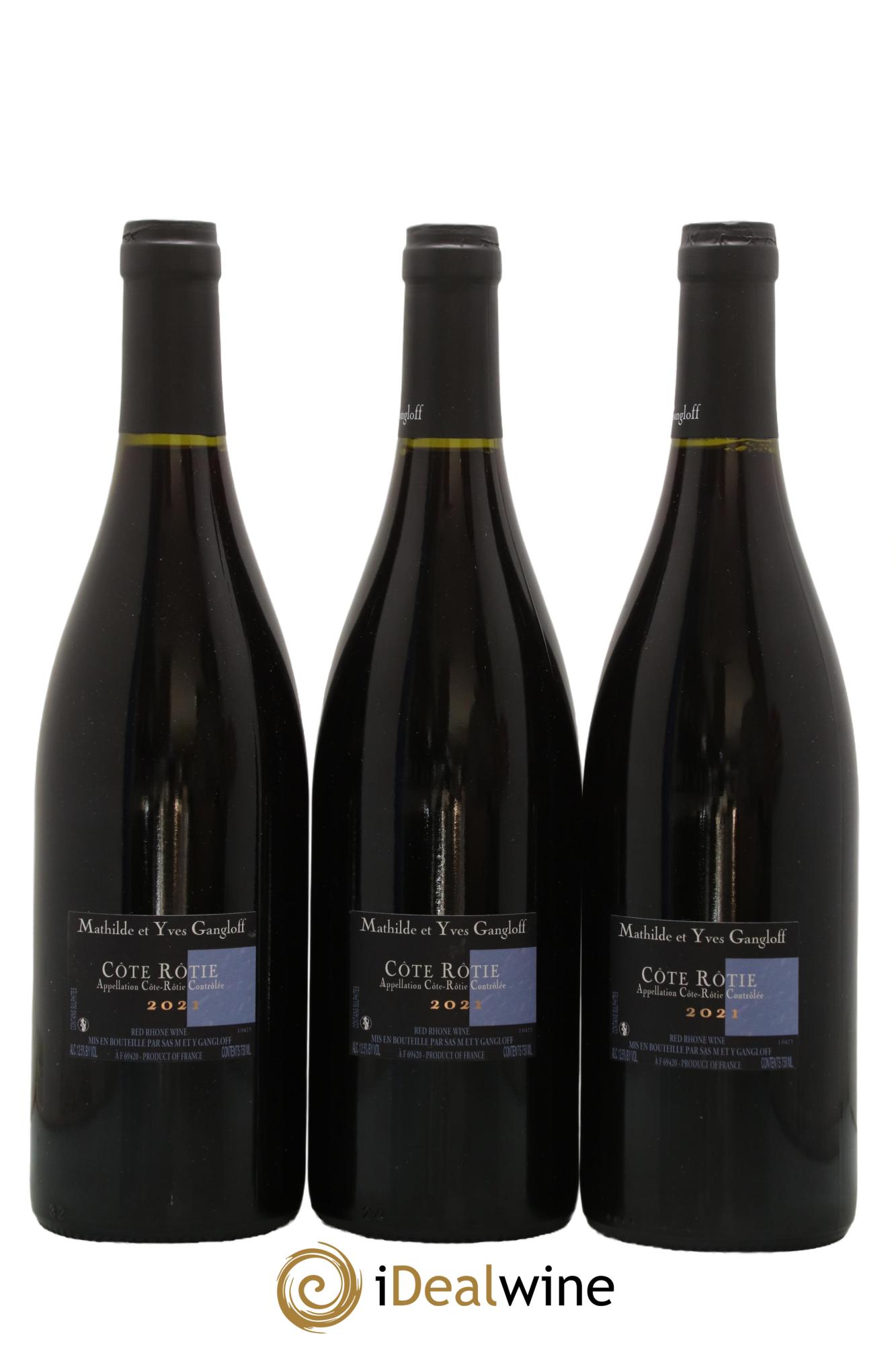Côte-Rôtie La Barbarine Gangloff (Domaine) 2021 - Lot de 3 bouteilles - 1