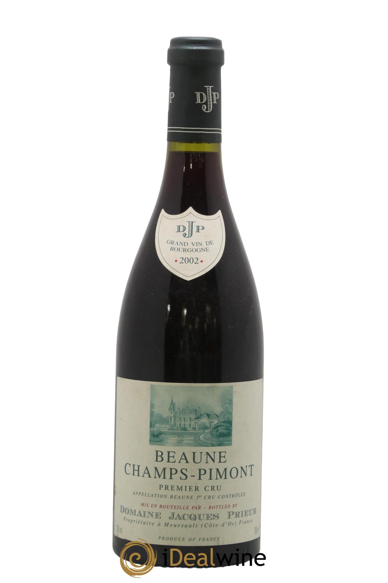 Beaune 1er Cru Champs-Pimont Jacques Prieur (Domaine) 2002 - Lot of 1 bottle - 0