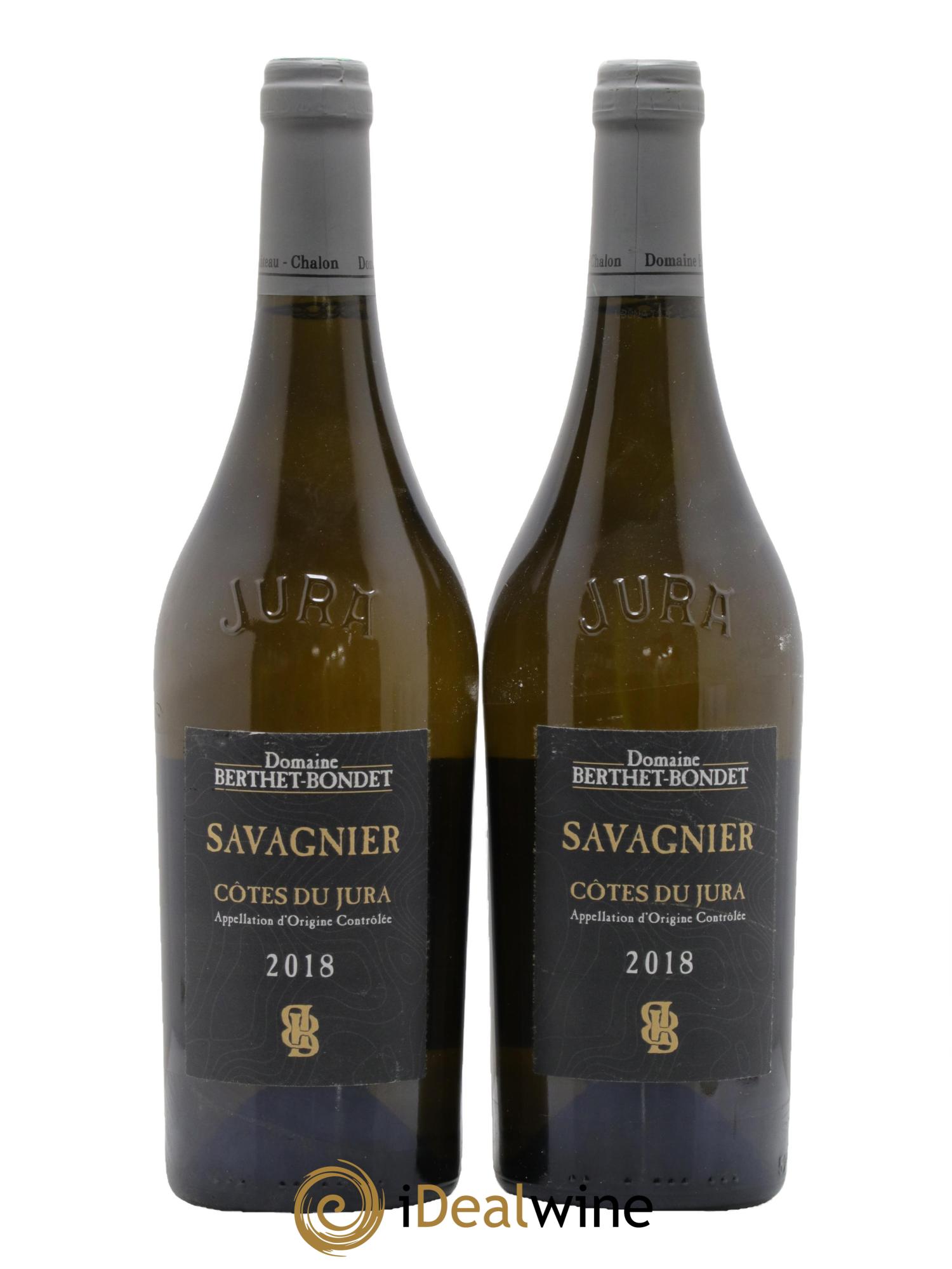 Côtes du Jura Savagnier Berthet-Bondet 2018 - Lot de 2 bouteilles - 0