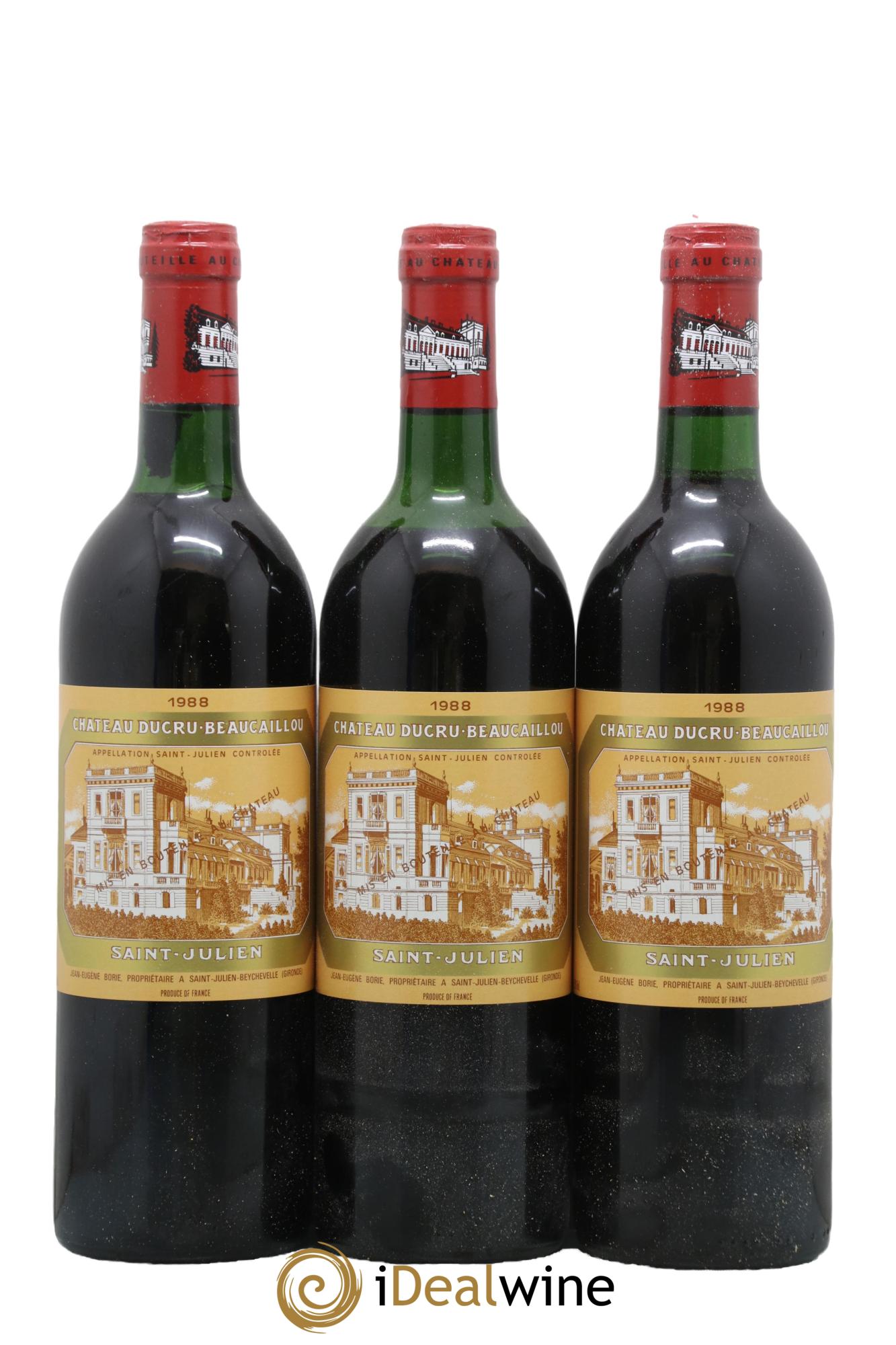 Château Ducru Beaucaillou 2ème Grand Cru Classé 1988 - Posten von 12 Flaschen - 2